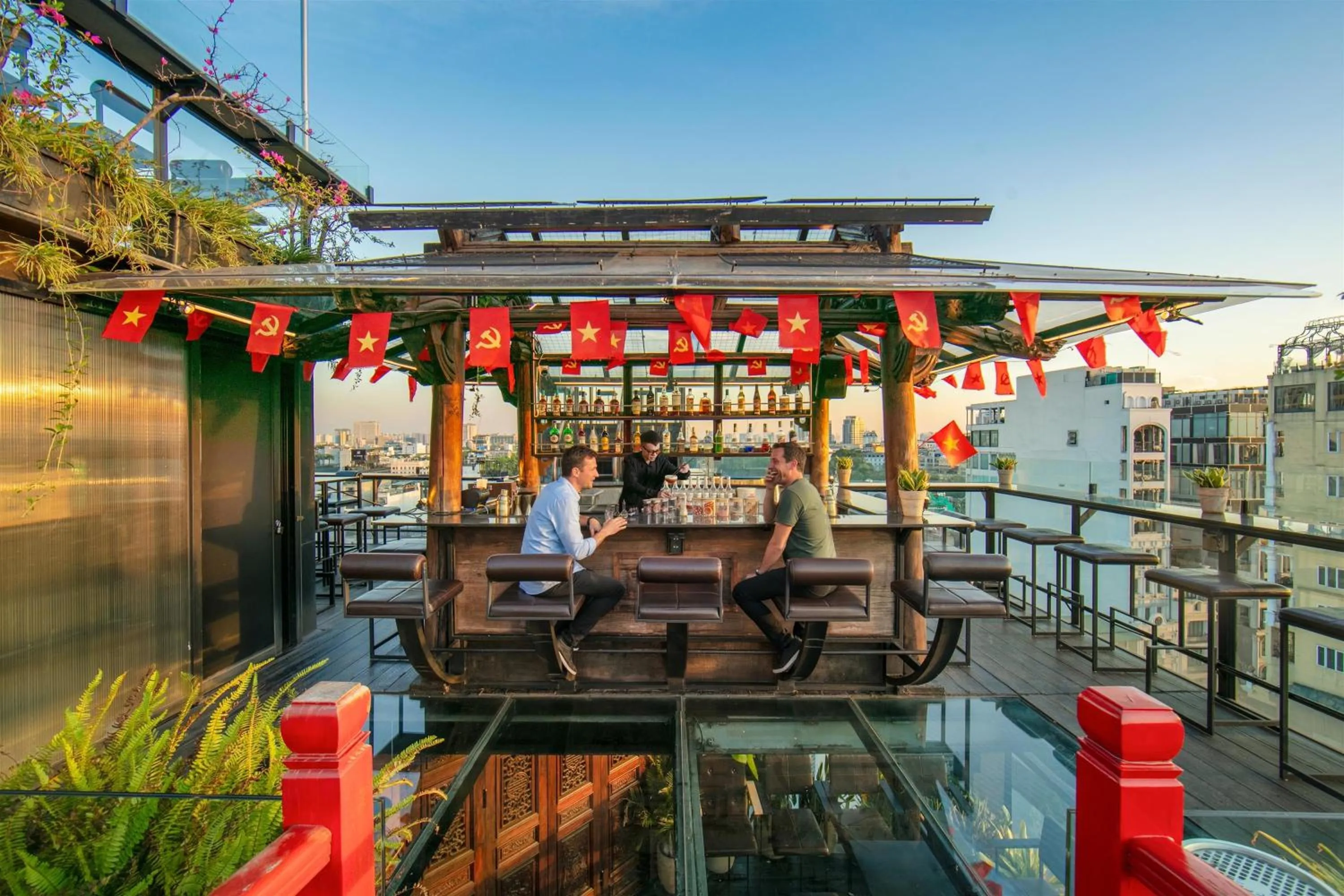 Lounge or bar in Kecho Legacy Hotel Hanoi & Spa