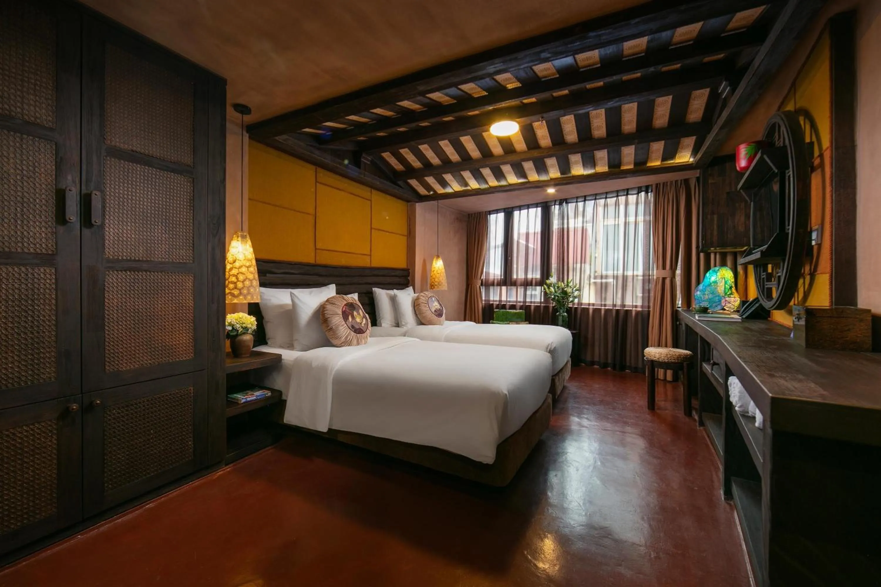Bed in Kecho Legacy Hotel Hanoi & Spa