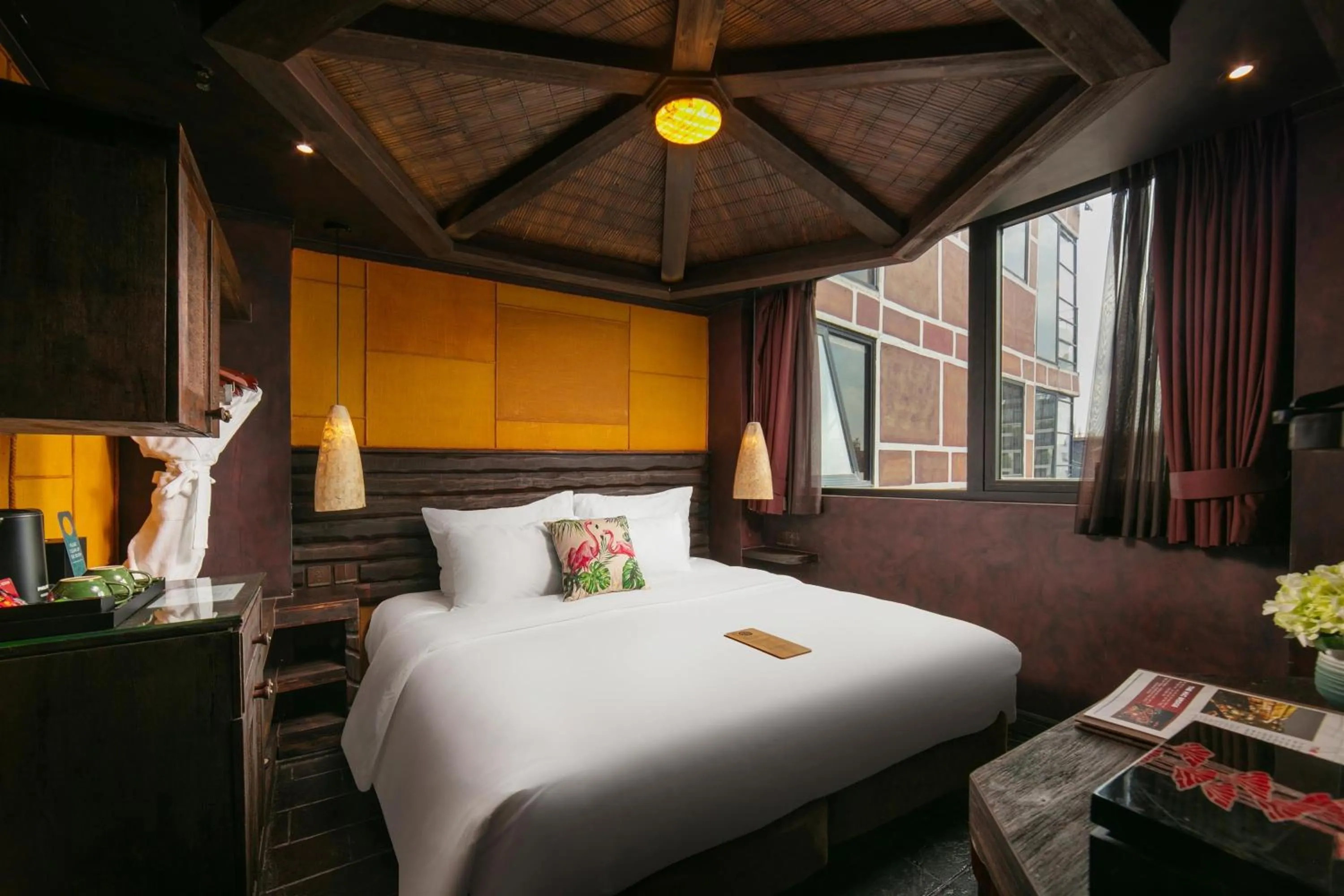 Bed in Kecho Legacy Hotel Hanoi & Spa