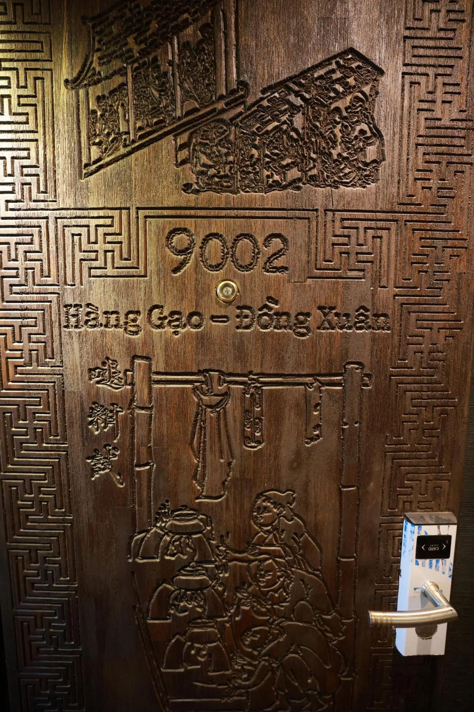 Facade/entrance in Kecho Legacy Hotel Hanoi & Spa