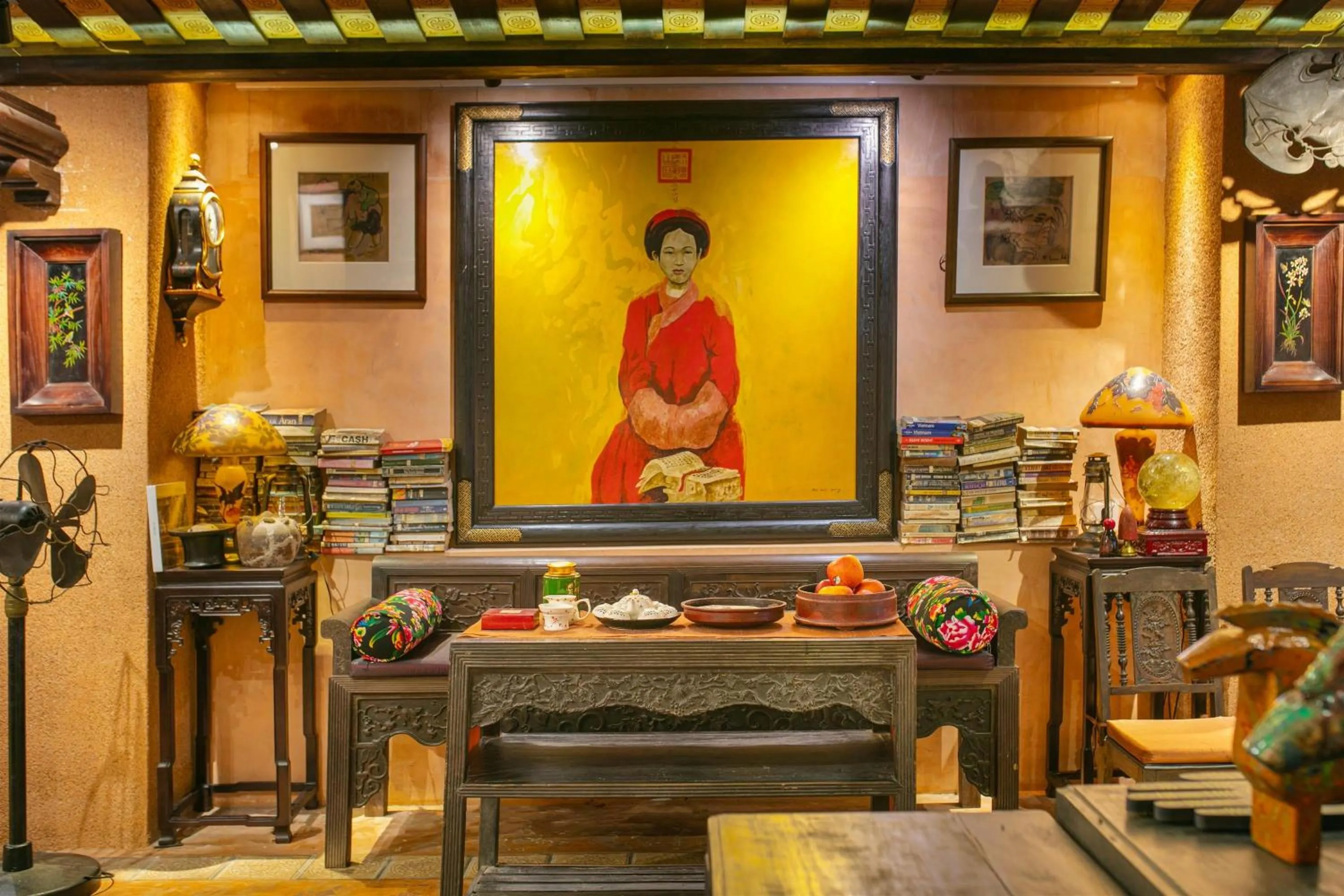 Living room in Kecho Legacy Hotel Hanoi & Spa