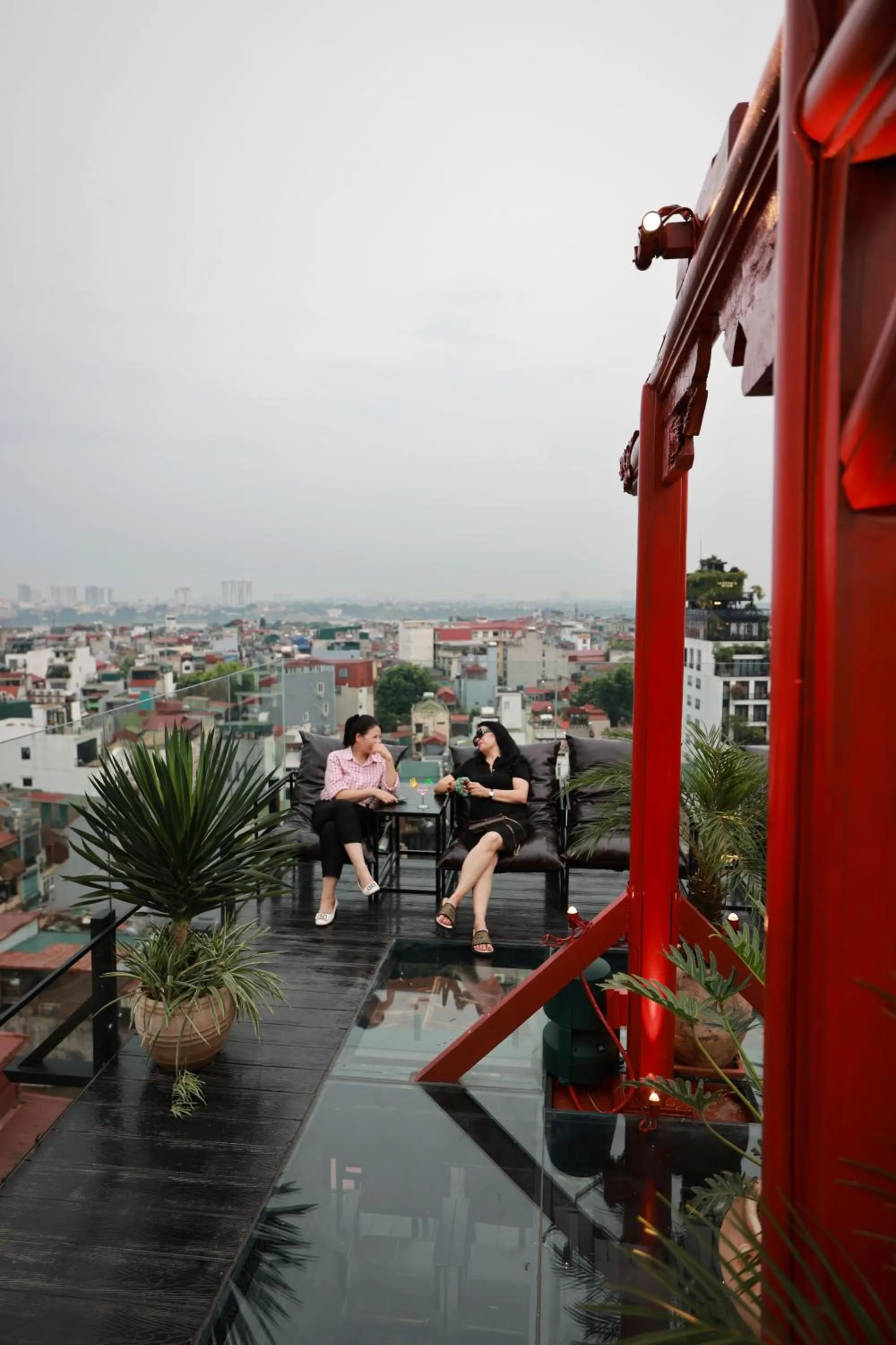 Lounge or bar in Kecho Legacy Hotel Hanoi & Spa