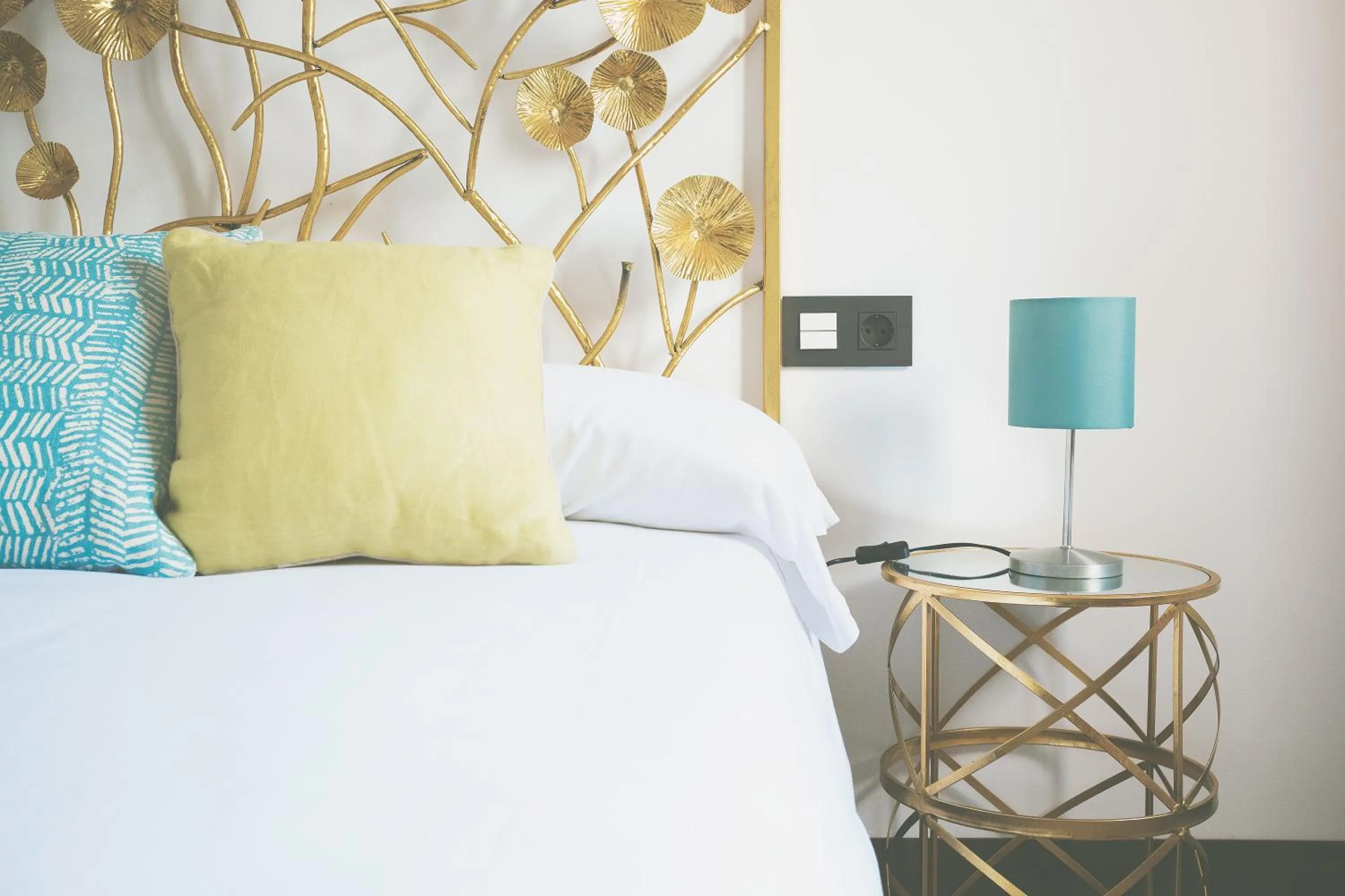 Bed in El Charco Suites