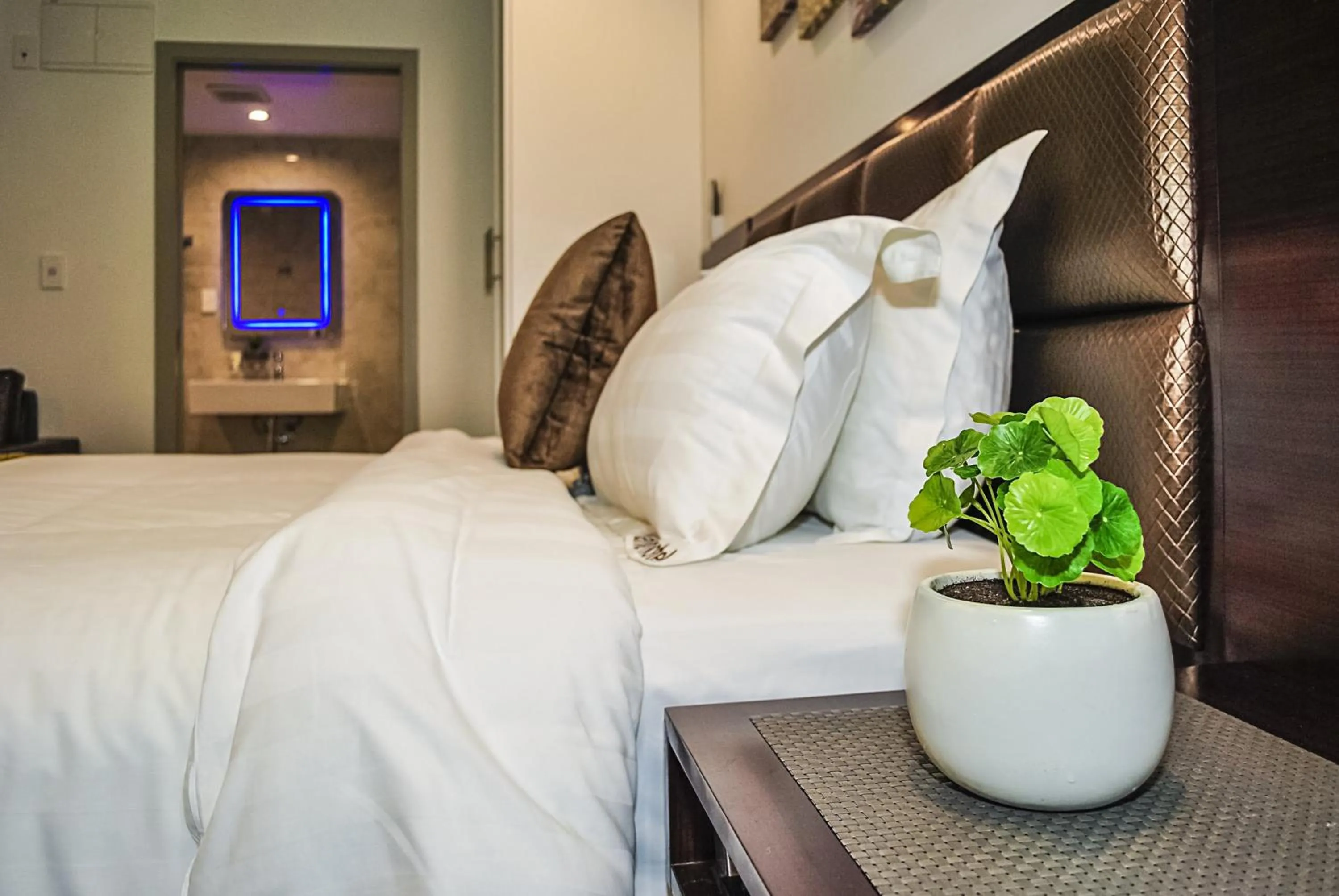 Bed in Newlands Court Motel