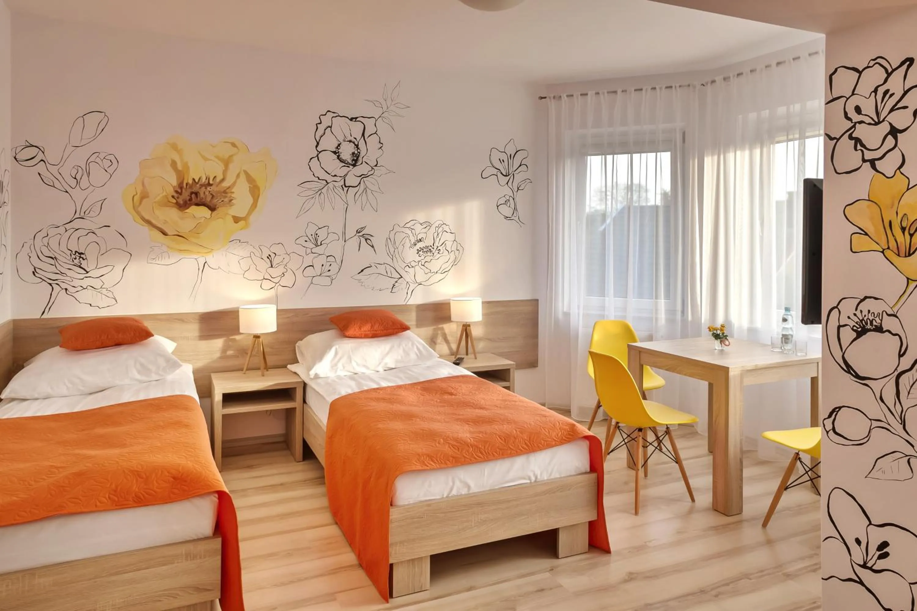 Bedroom, Bed in Villa Margo