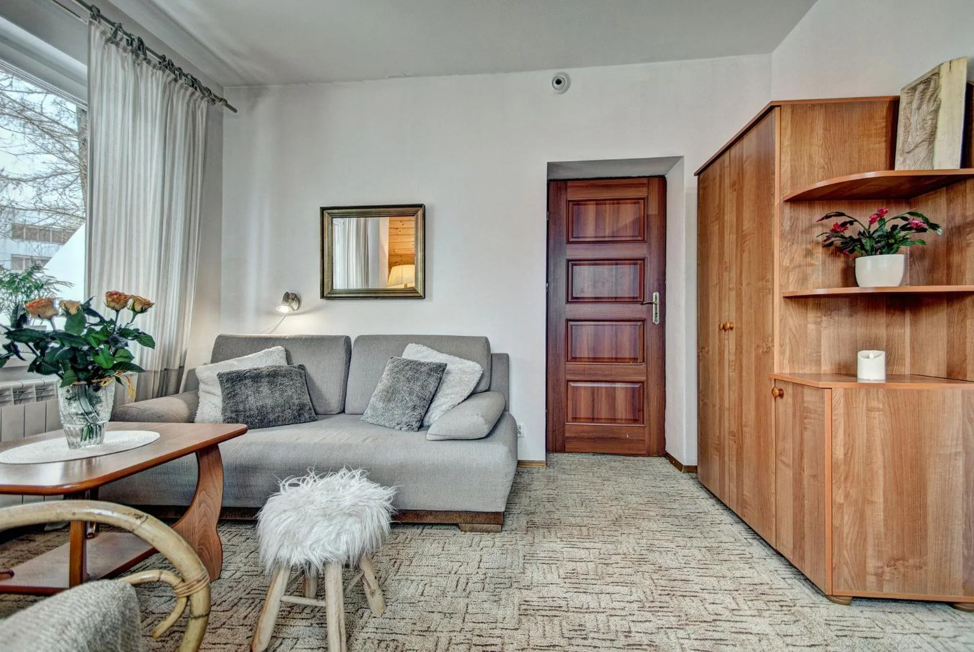 Seating area in Willa Weronika