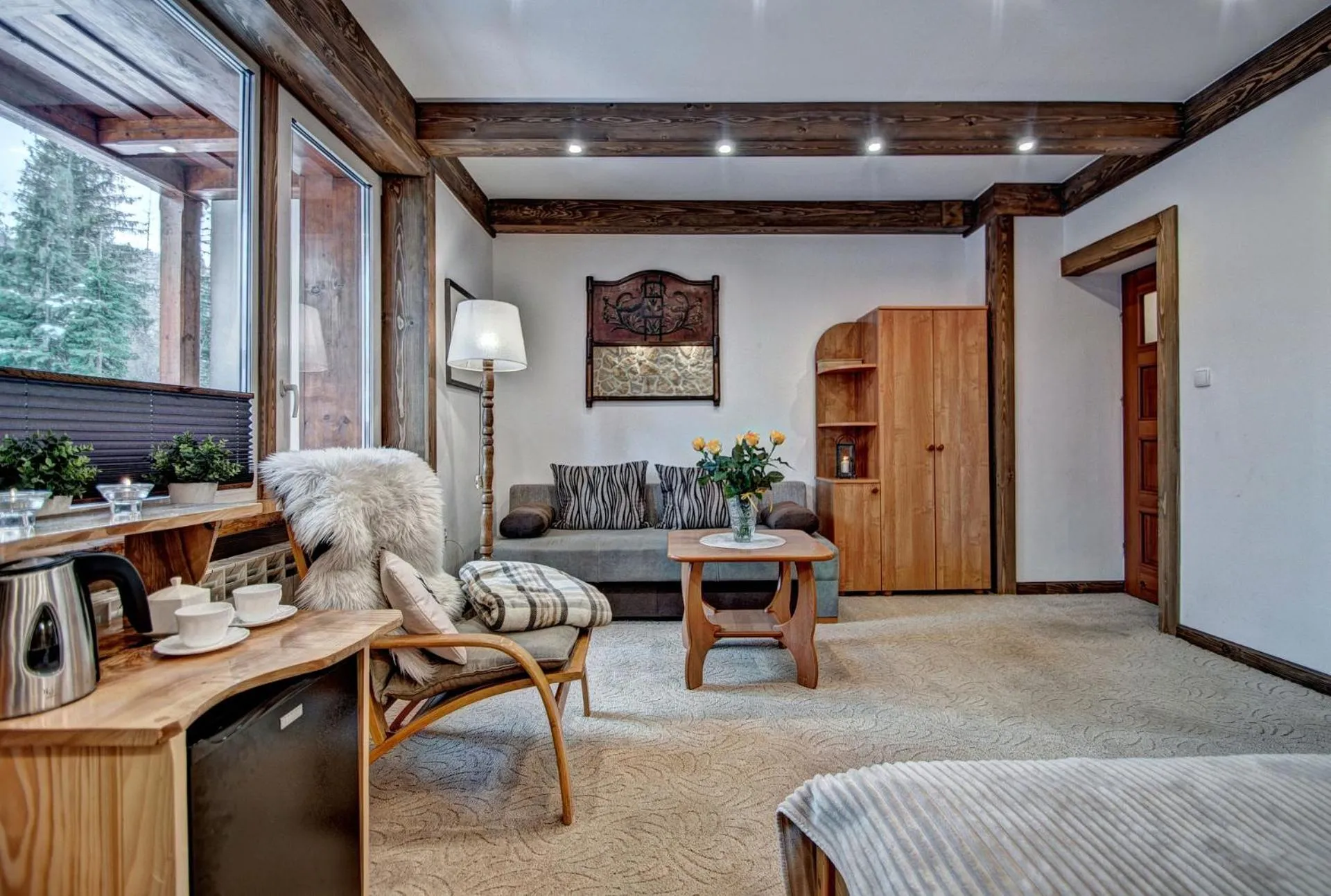 Photo of the whole room, Bed in Willa Weronika