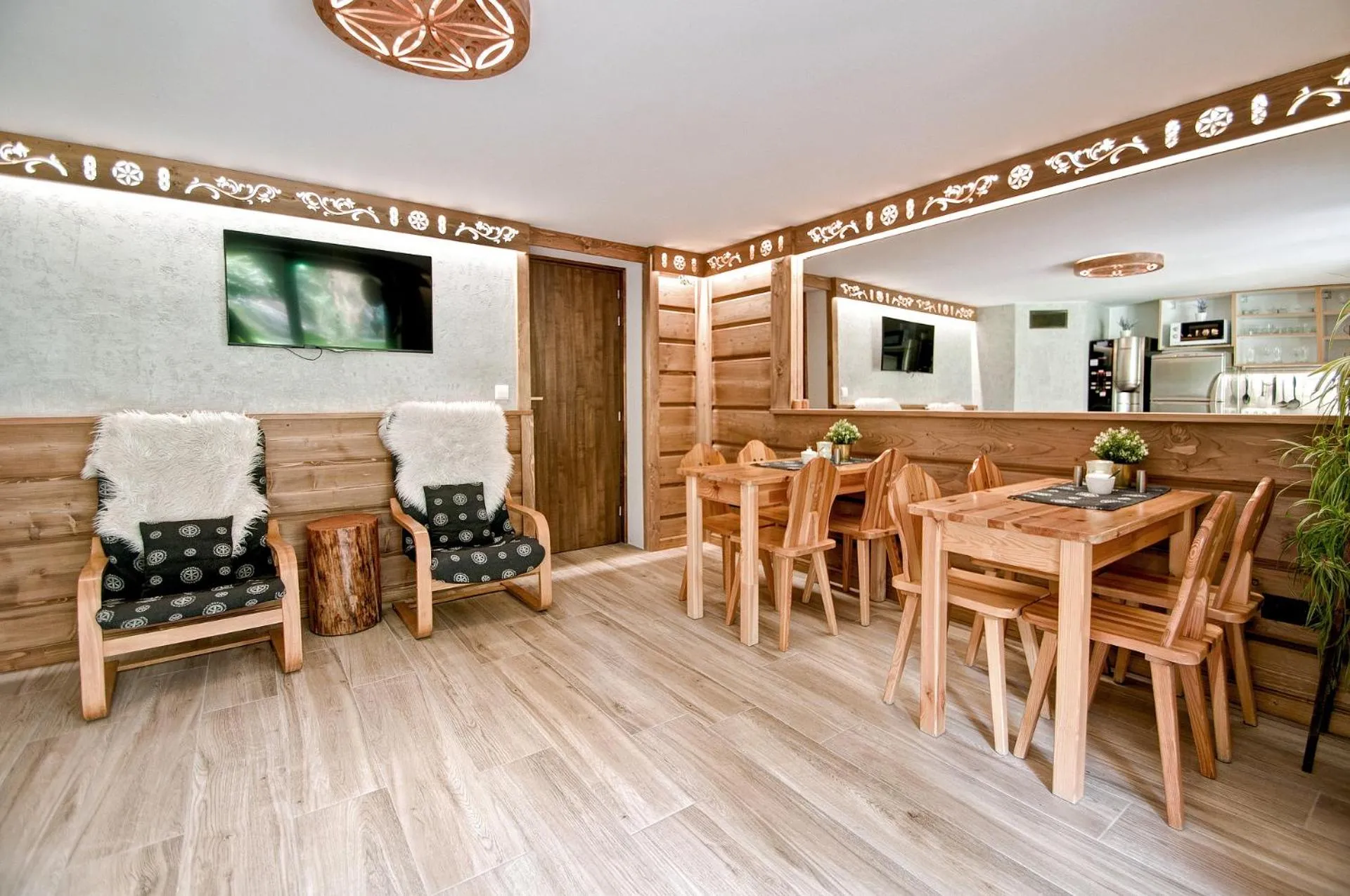 Communal lounge/ TV room in Willa Weronika