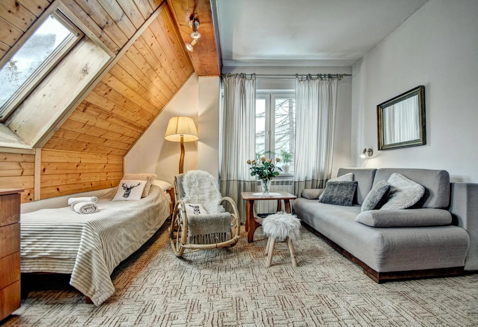Photo of the whole room, Bed in Willa Weronika