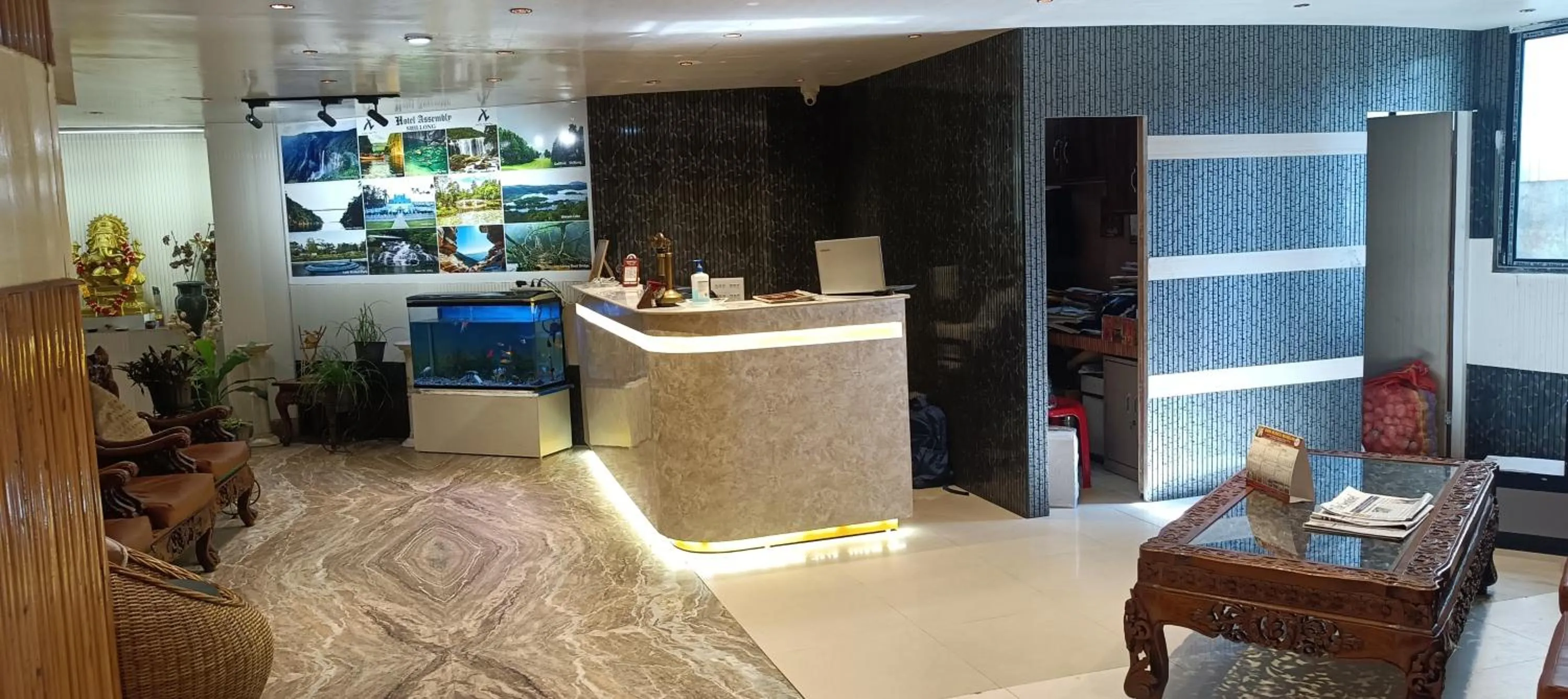 Lobby or reception in Hotel Assembly