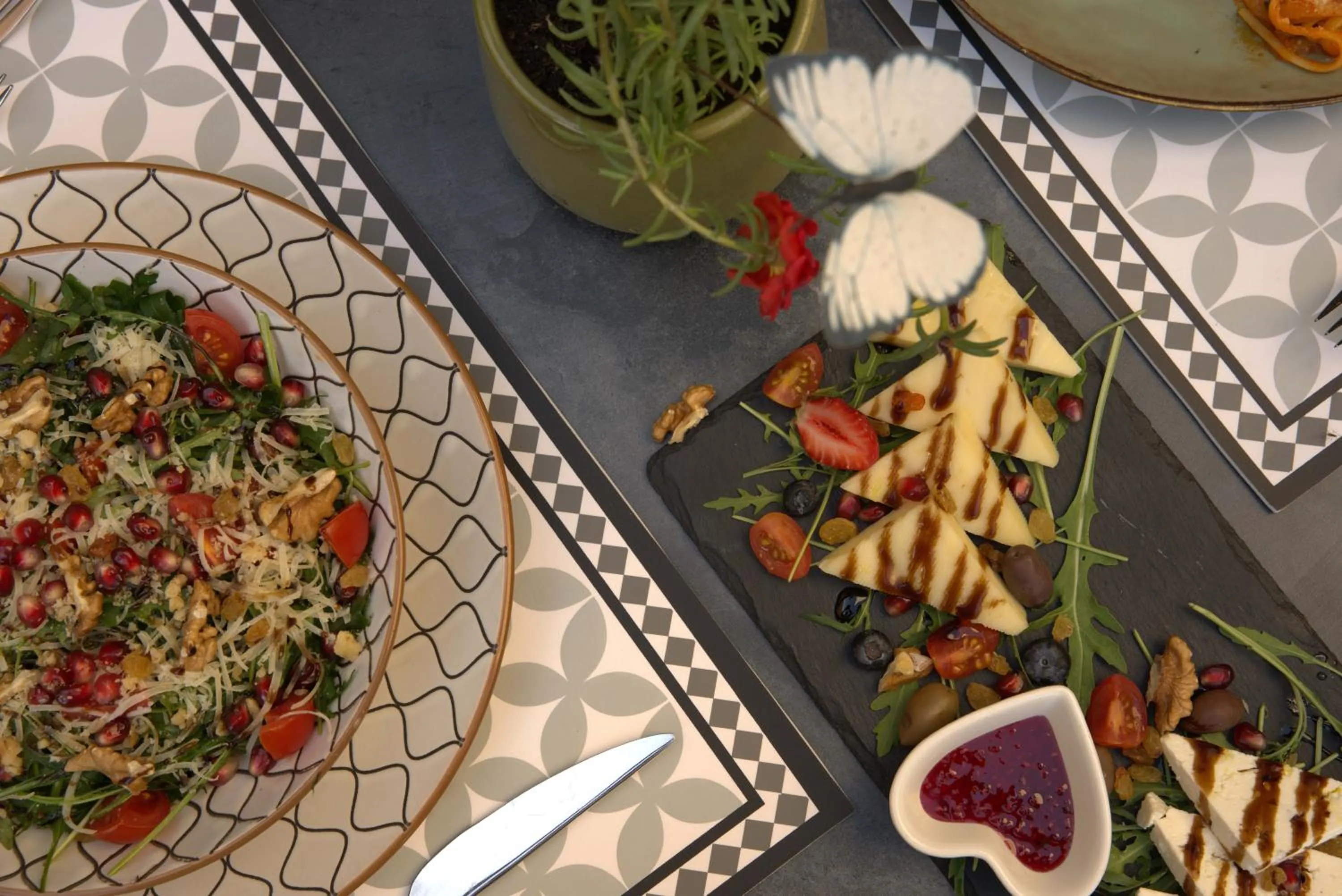 Food in Ruby Hotel Prishtina