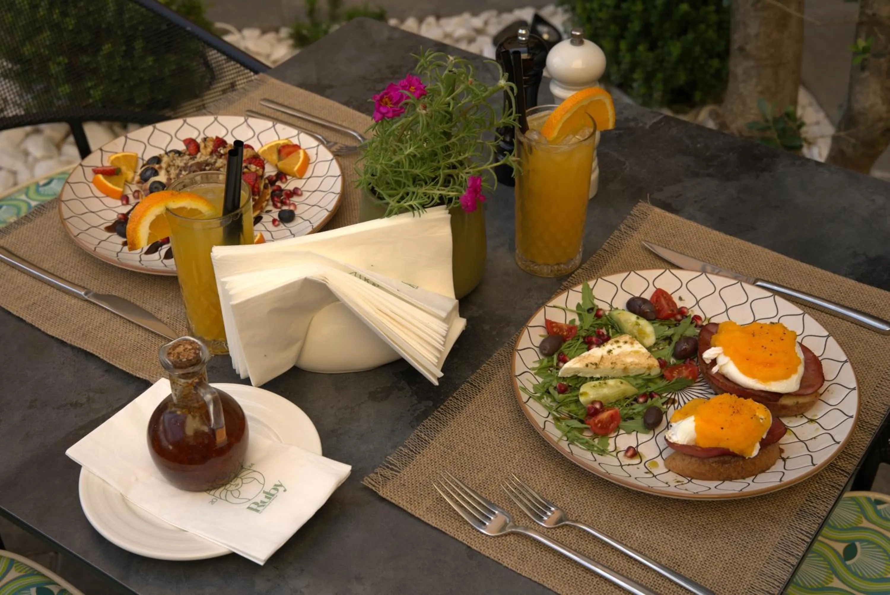 Breakfast in Ruby Hotel Prishtina