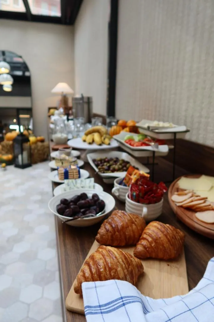 Breakfast in Ruby Hotel Prishtina