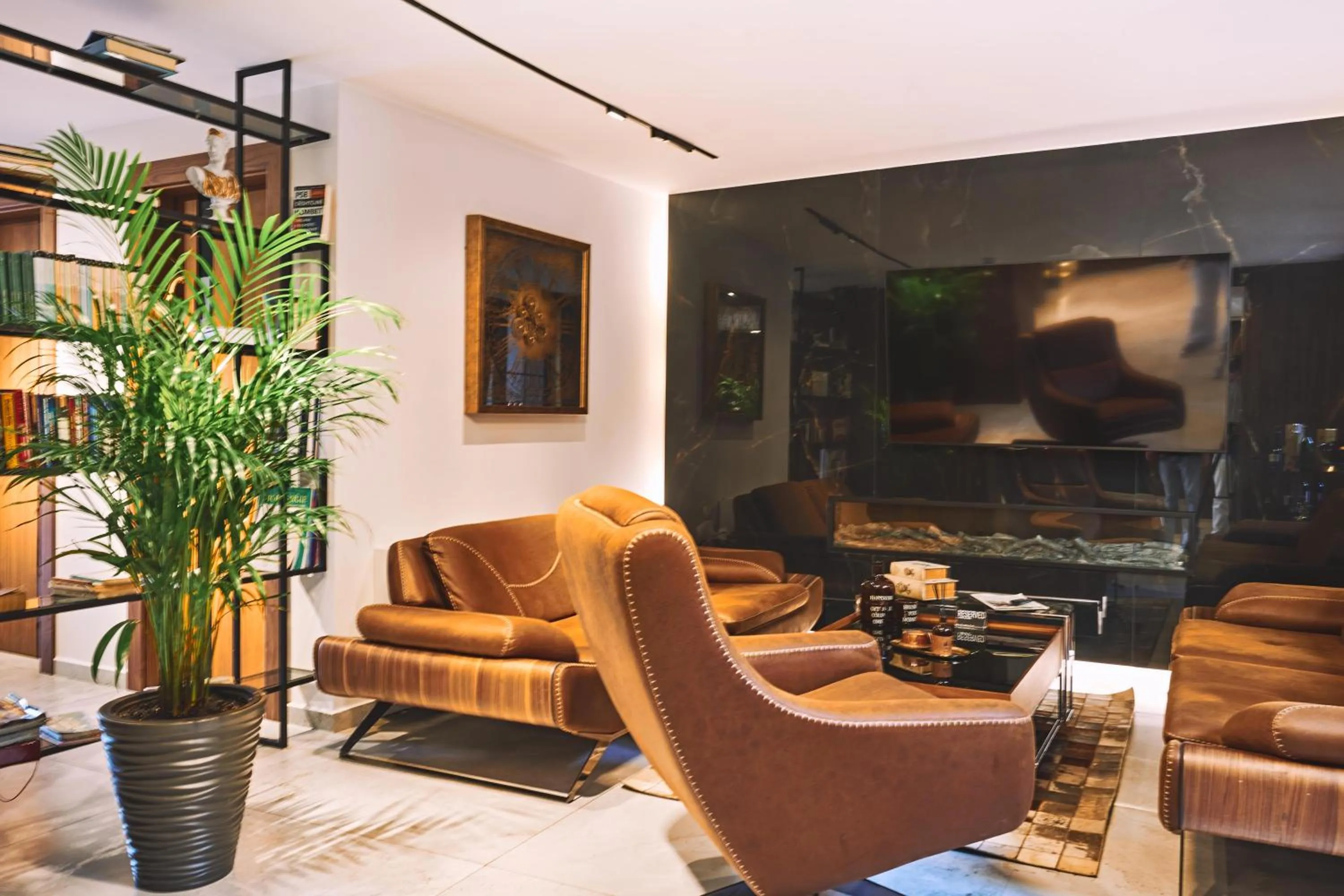 Seating area in Ruby Hotel Prishtina