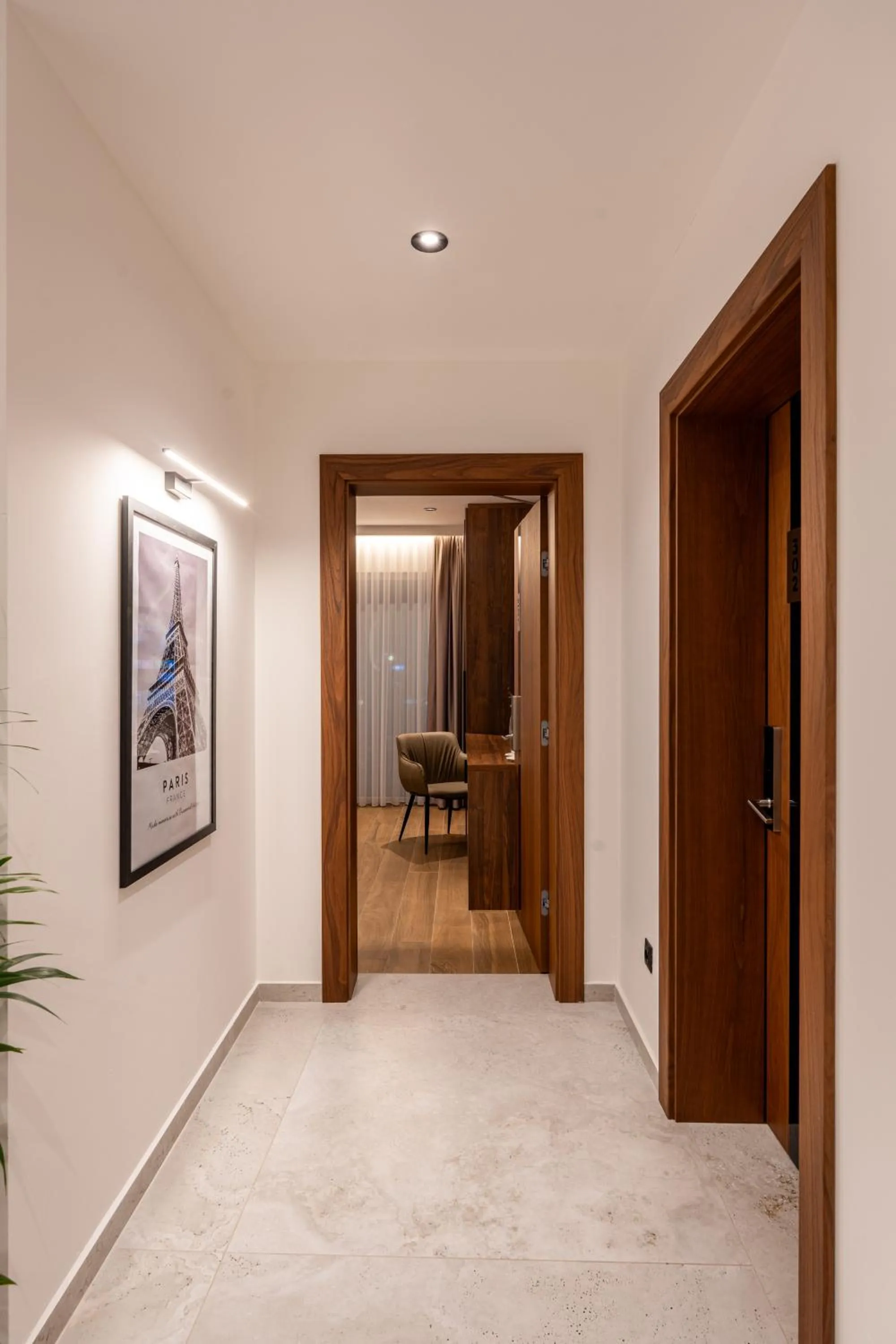 Seating area in Ruby Hotel Prishtina