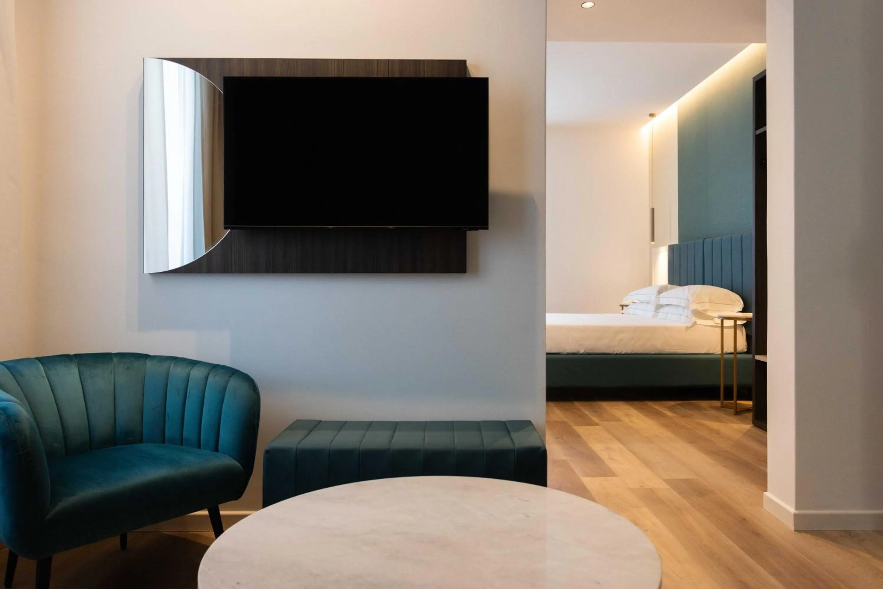 Bedroom, Bed in Mondello Glam Hotel & Terrace