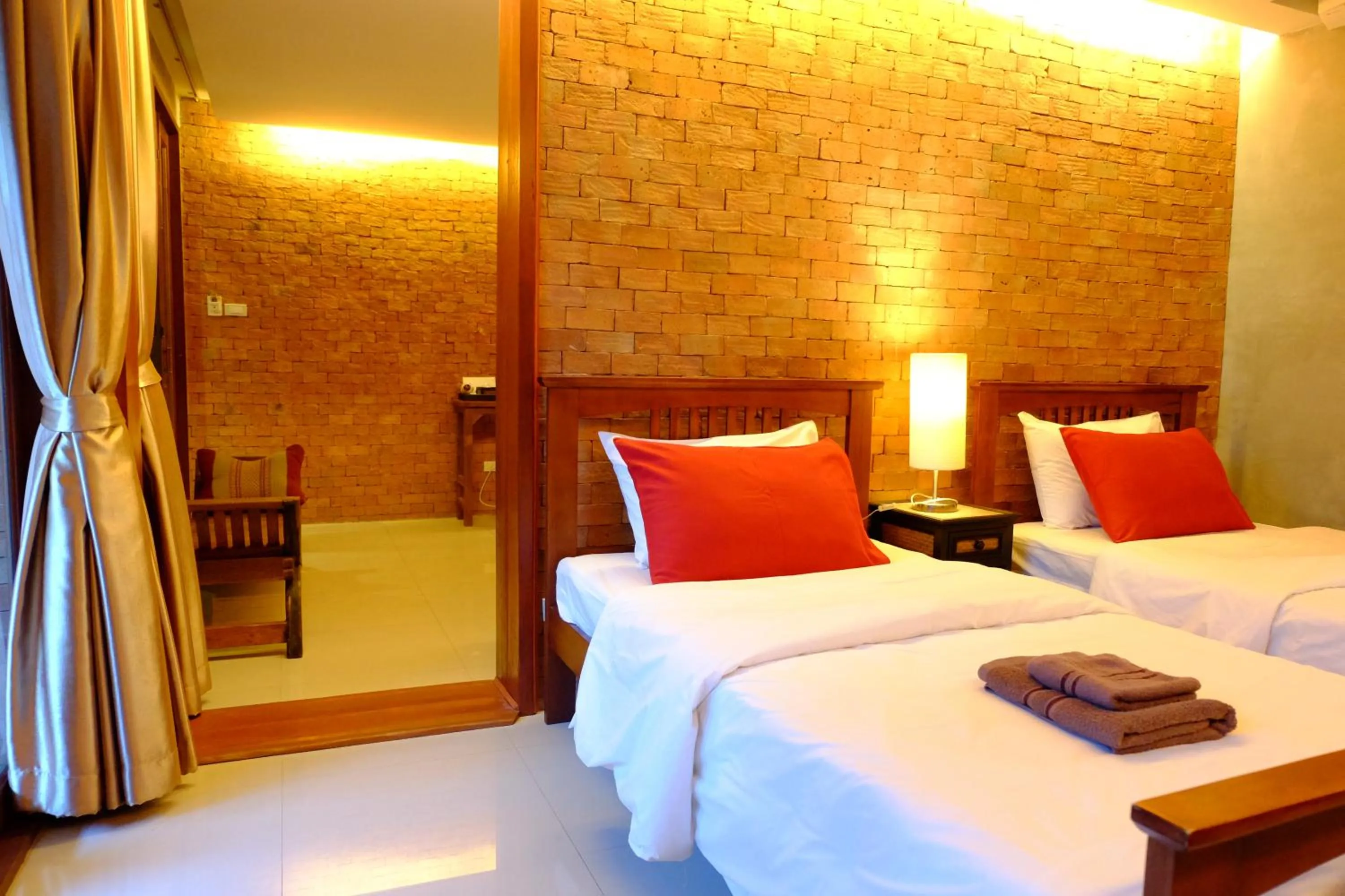 Bed in The White Elephant Home