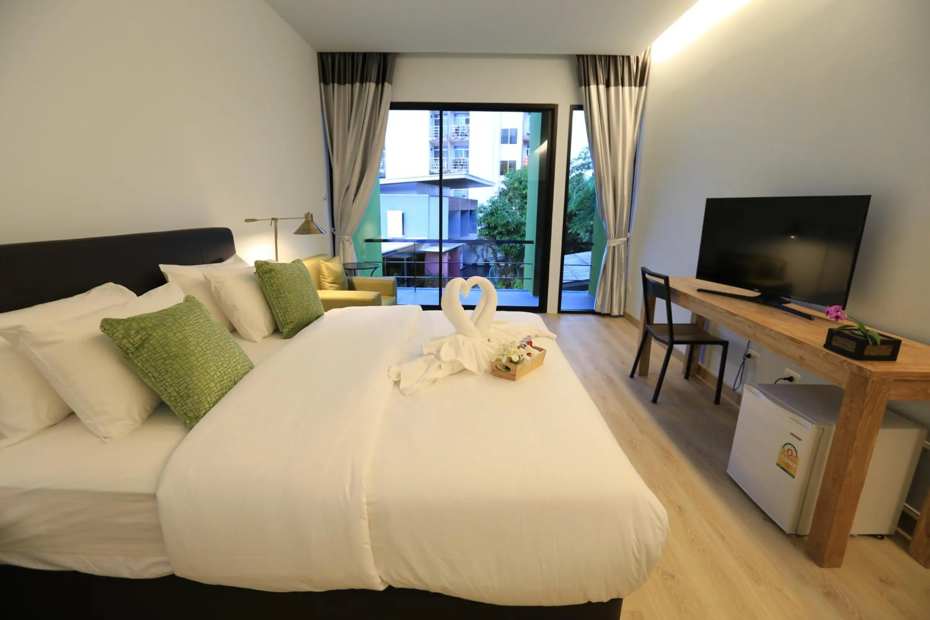 Bed in The White Elephant Home