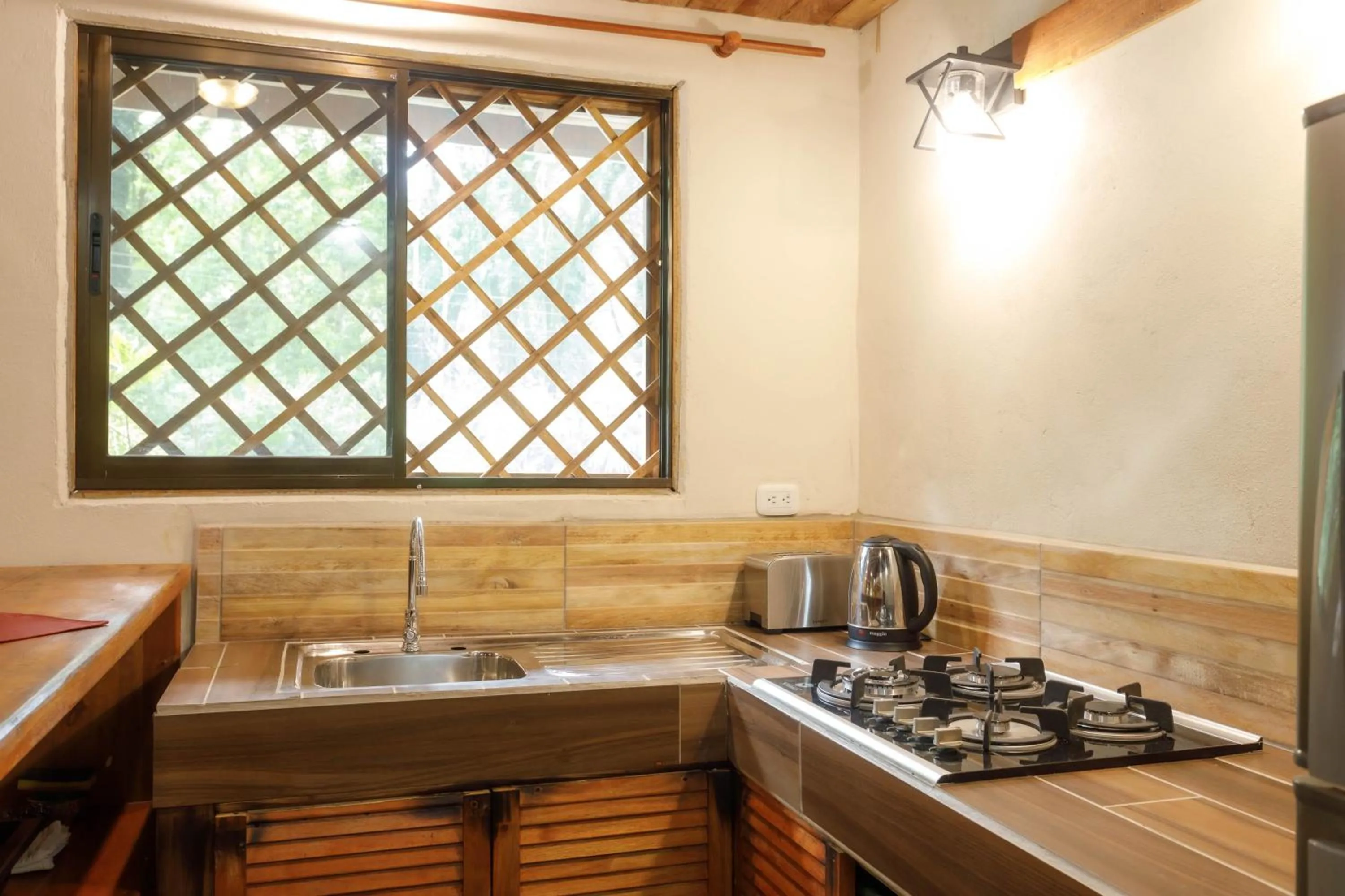 Kitchen or kitchenette in Hotel Casa Merlin