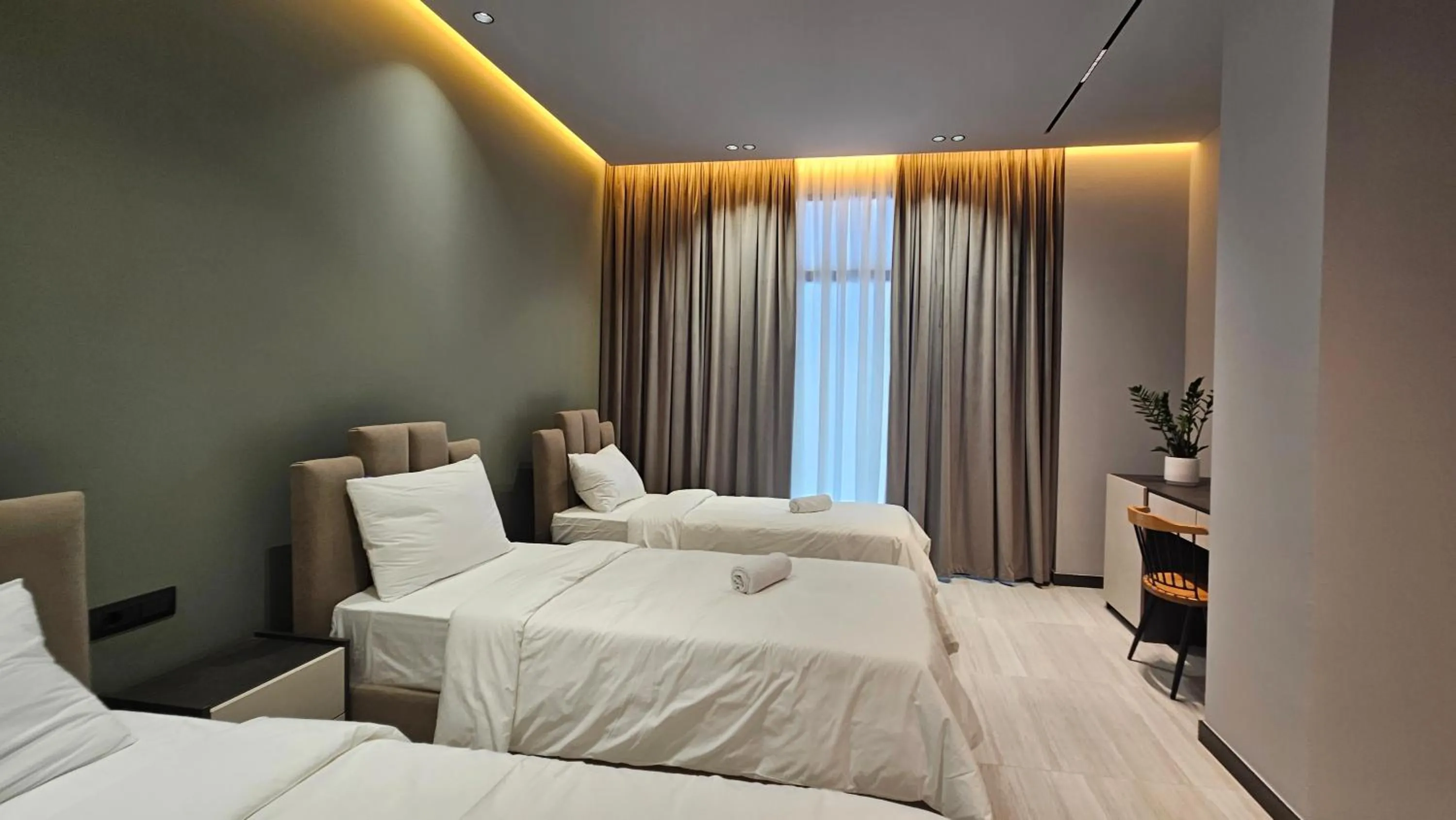 Triple Room with Balcony in The Roots Boutique Hotel