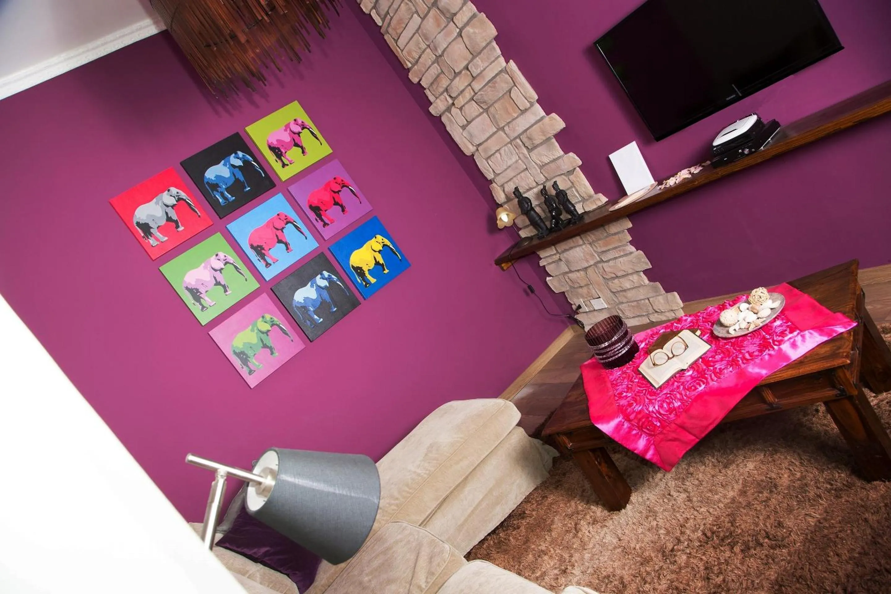 Communal lounge/ TV room in Stella Maris Case Vacanze