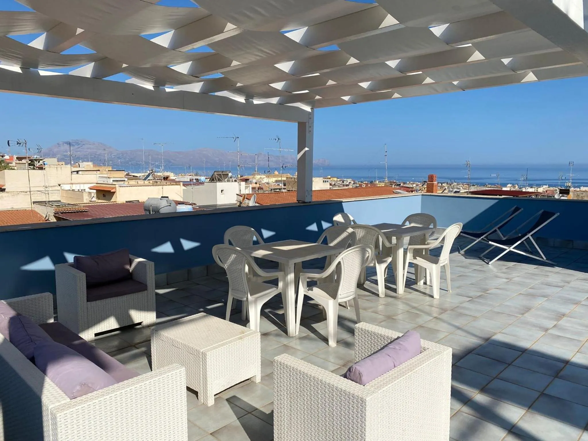 Bird's eye view in Stella Maris Case Vacanze