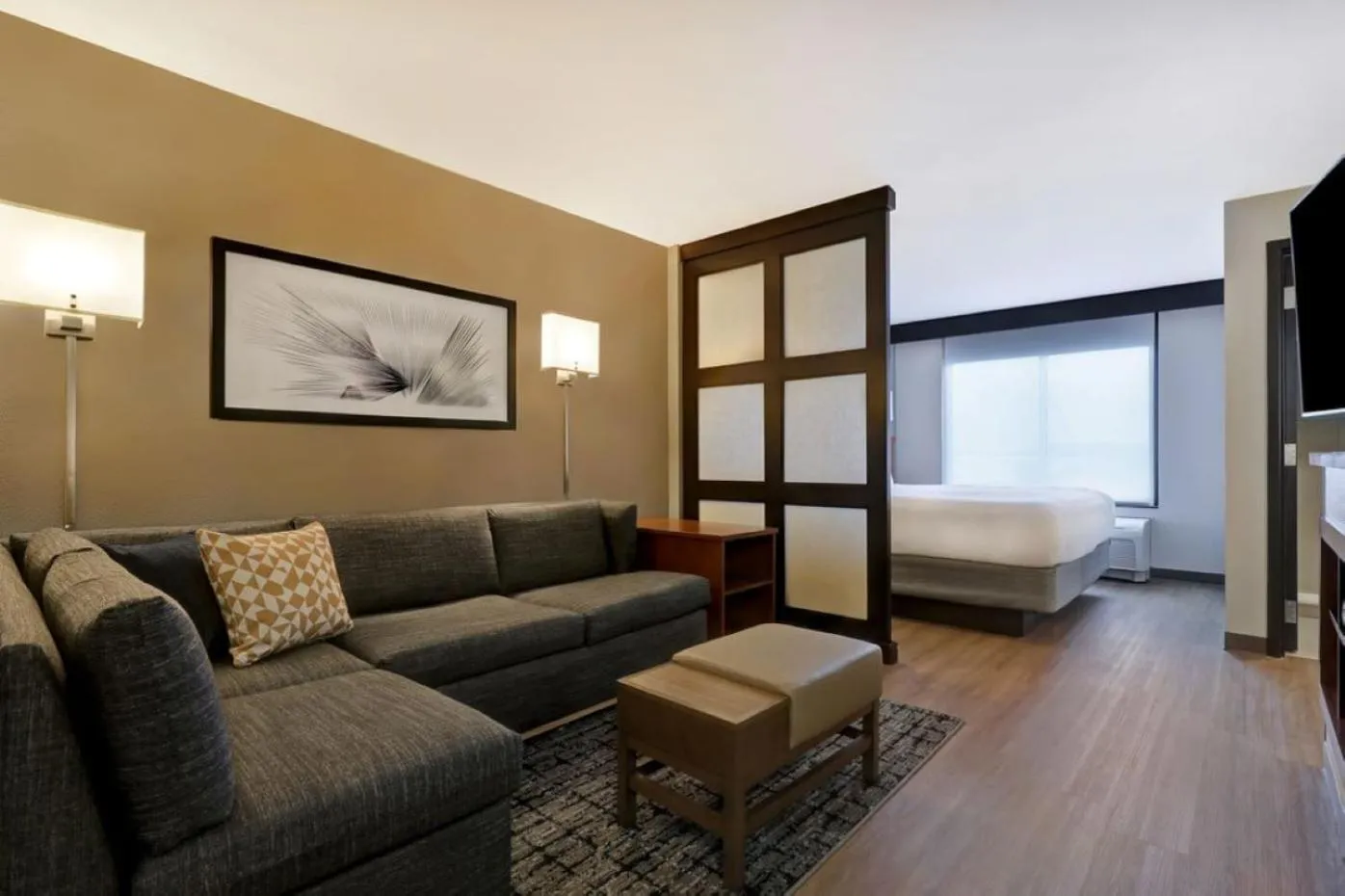 Bedroom, Bed in Hyatt Place San Antonio North Stone Oak