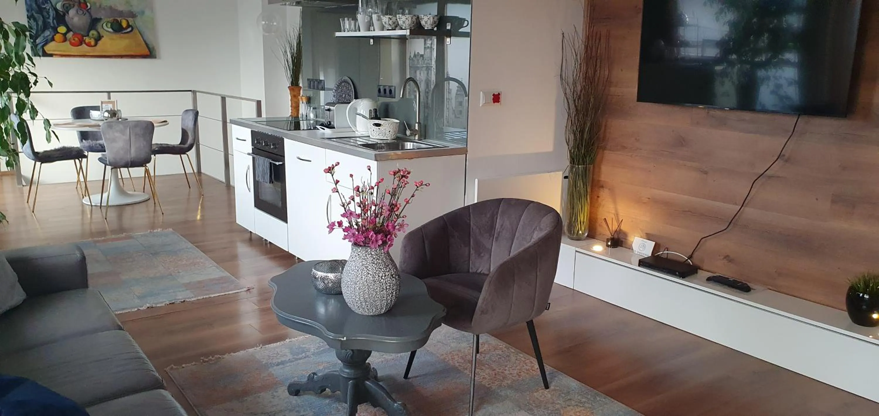 Living room in Bp Central Home