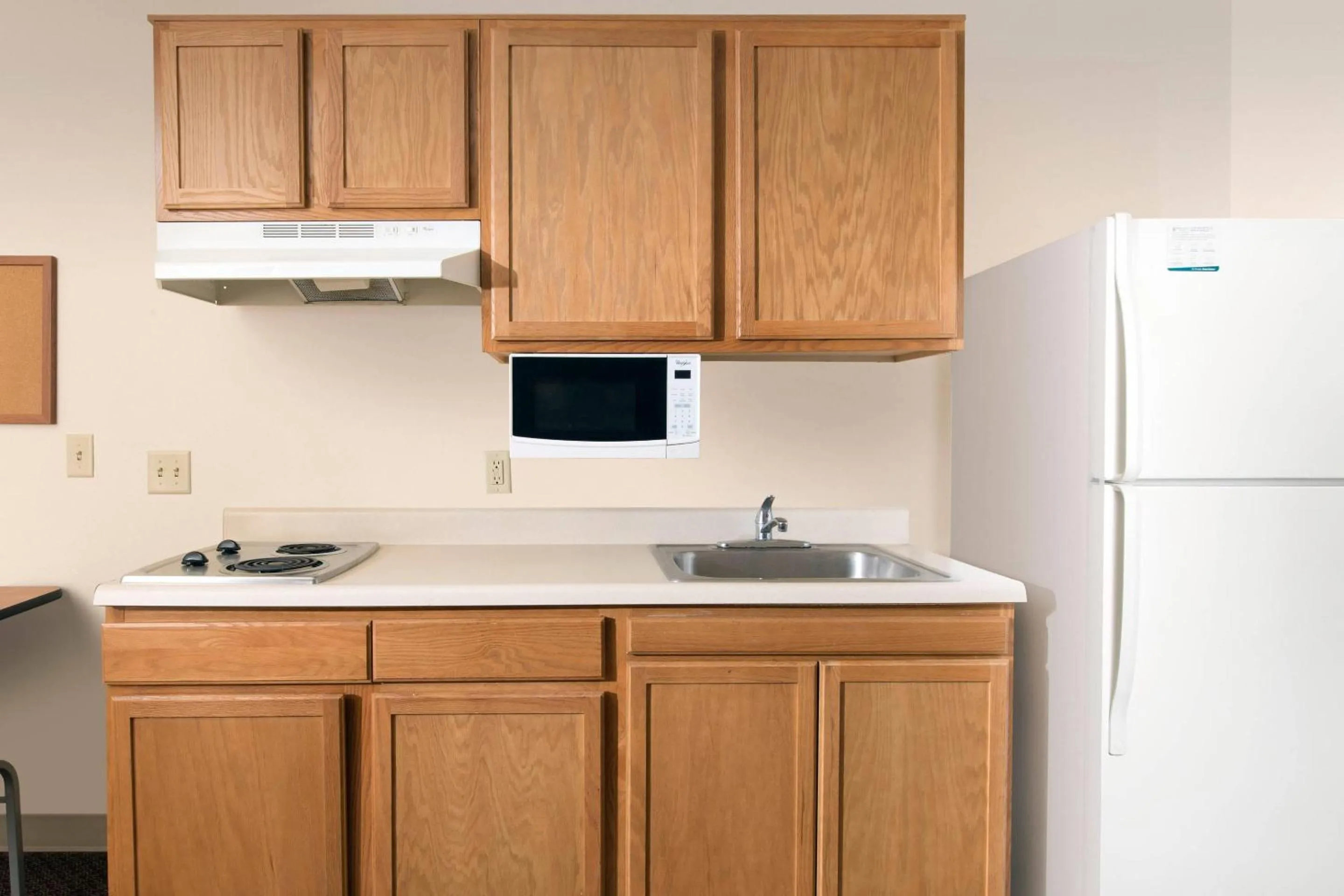 Bedroom in WoodSpring Suites San Antonio North Live Oak I-35