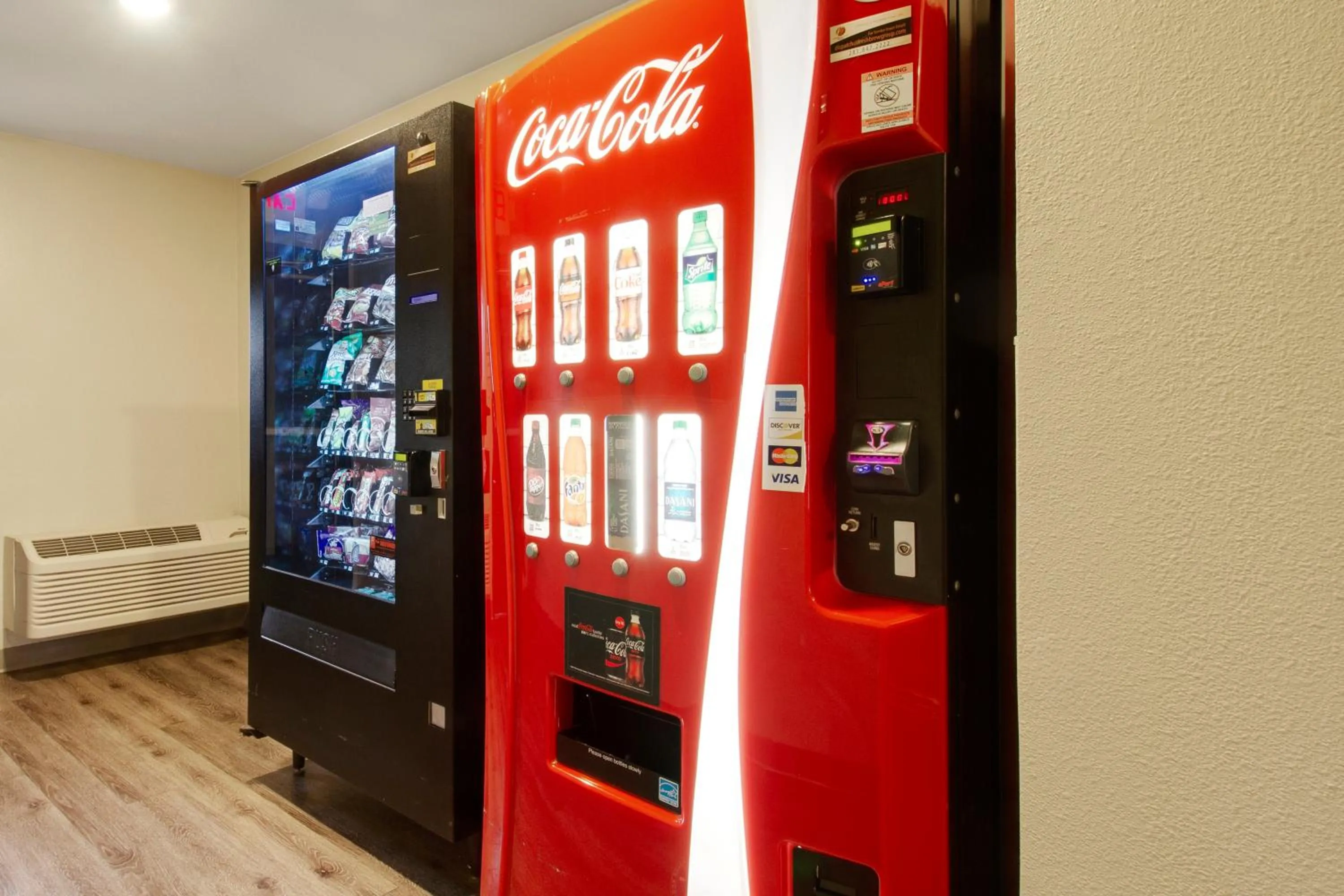 vending machine in WoodSpring Suites Houston Willowbrook