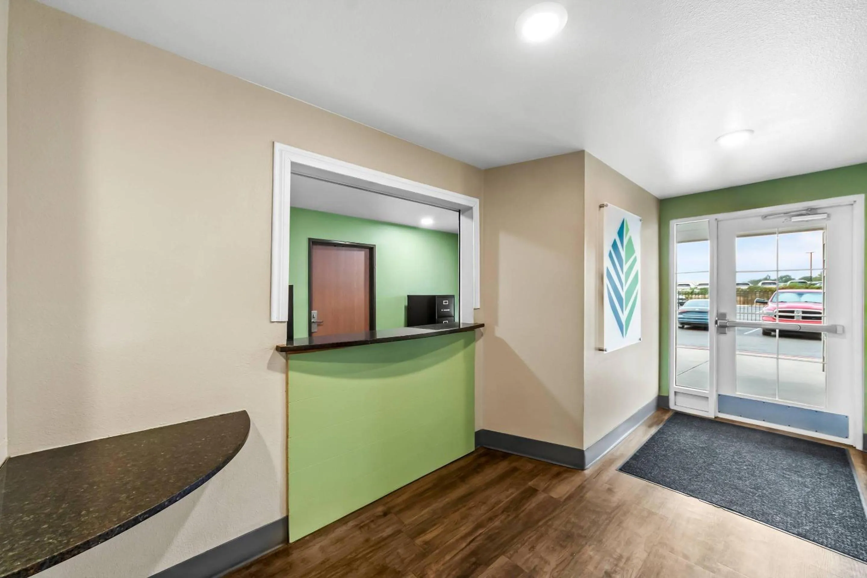 Lobby or reception in WoodSpring Suites San Antonio South