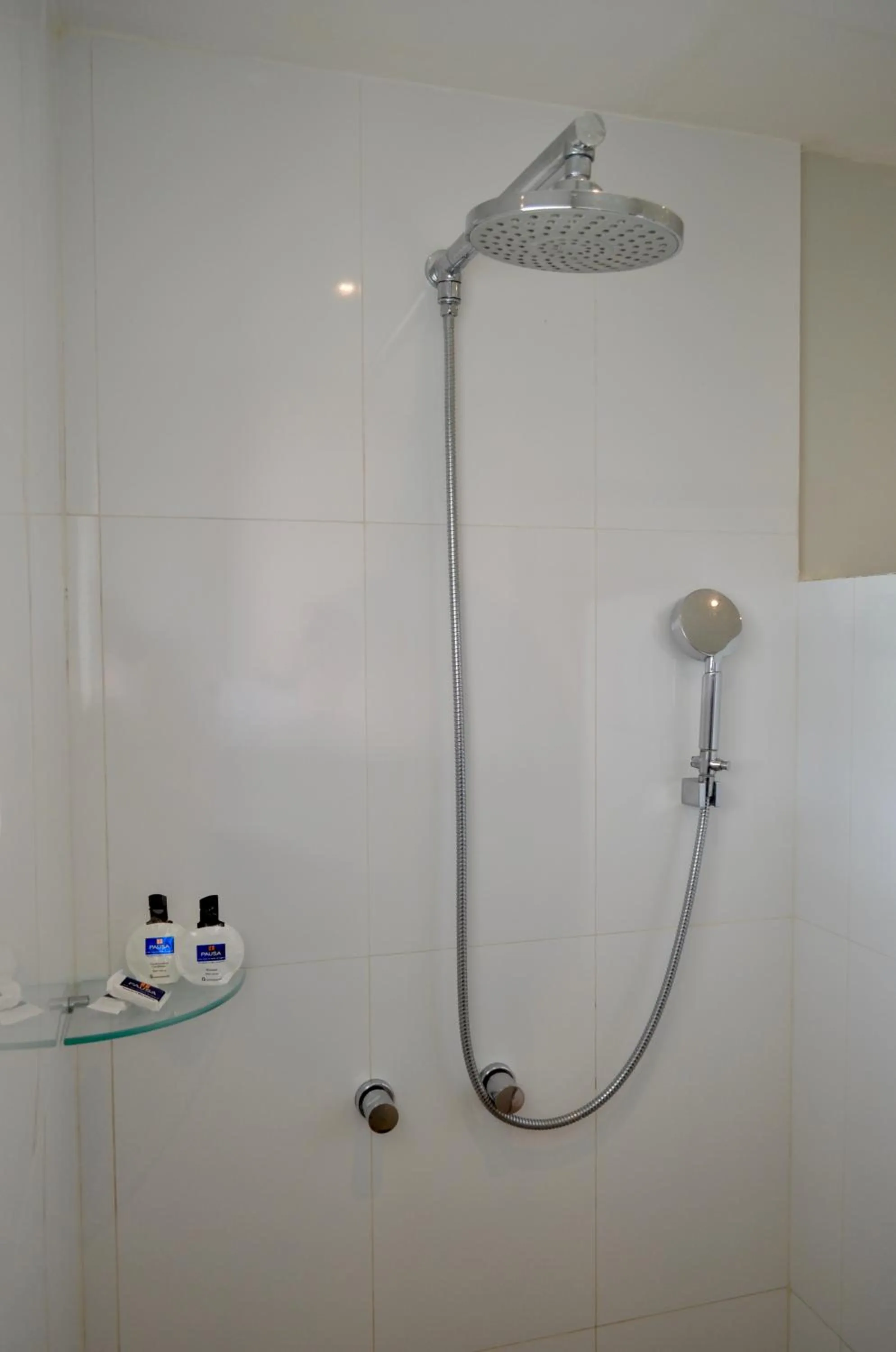 Shower in PAUSA Hotel