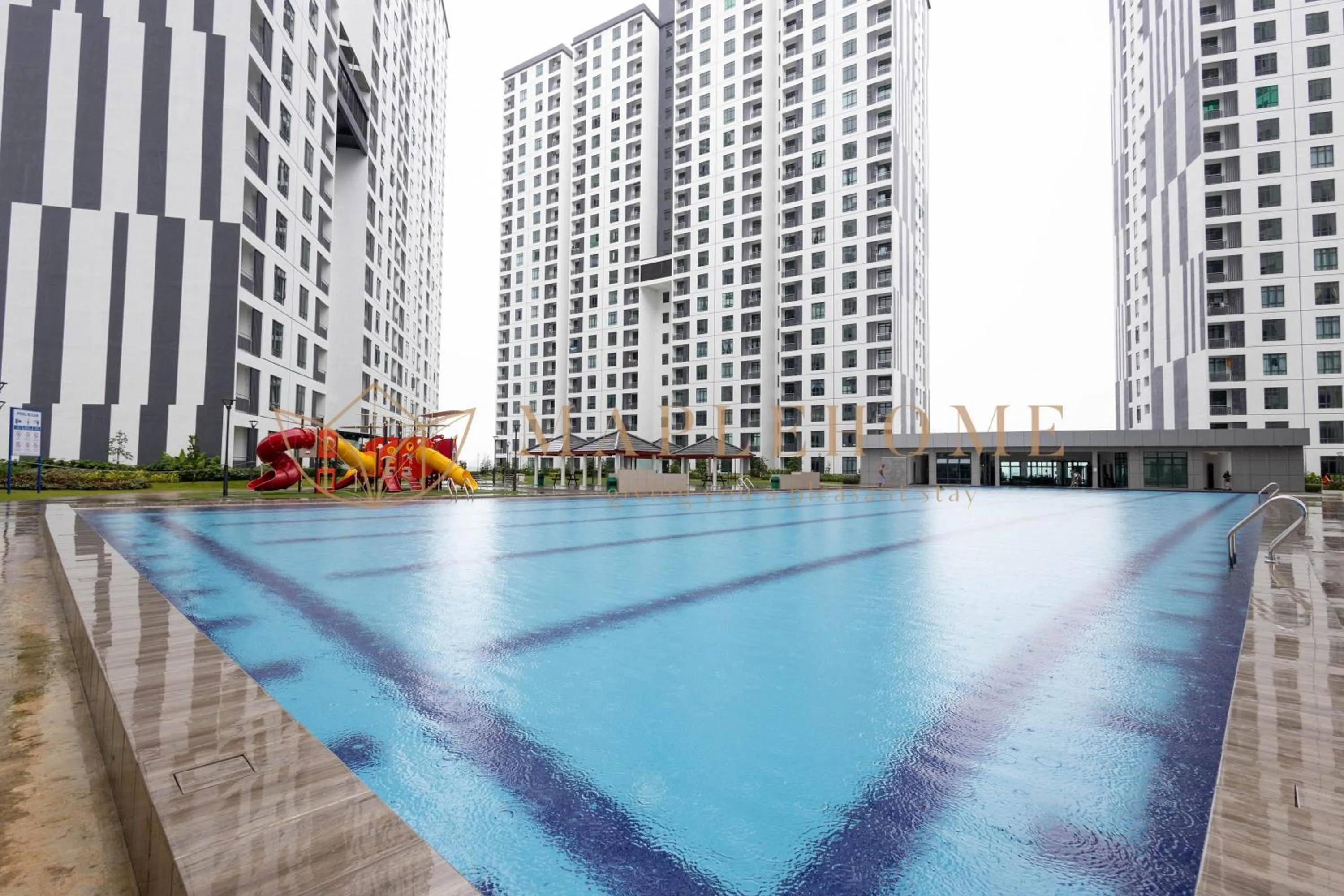 Swimming pool in KSL Residences 2 Premier Suites Johor Bahru