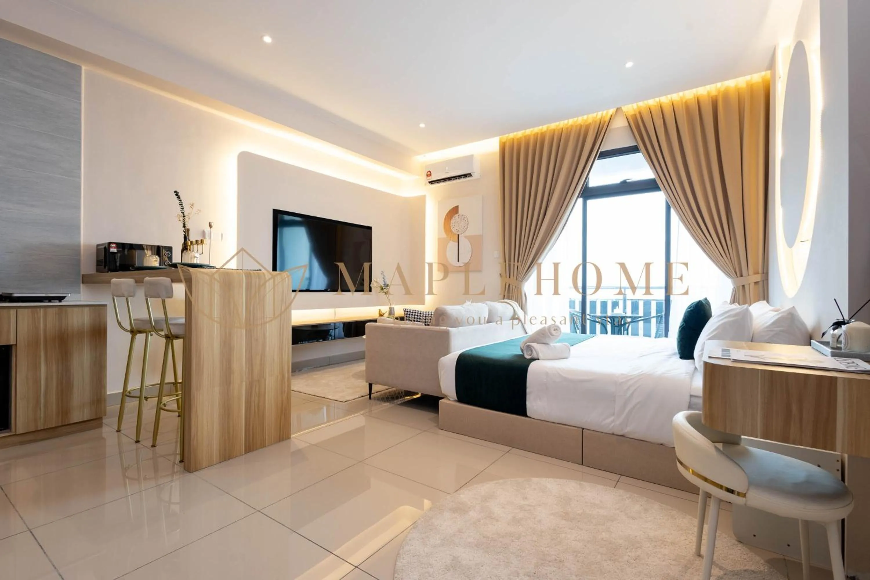 Photo of the whole room, Bed in KSL Residences 2 Premier Suites Johor Bahru