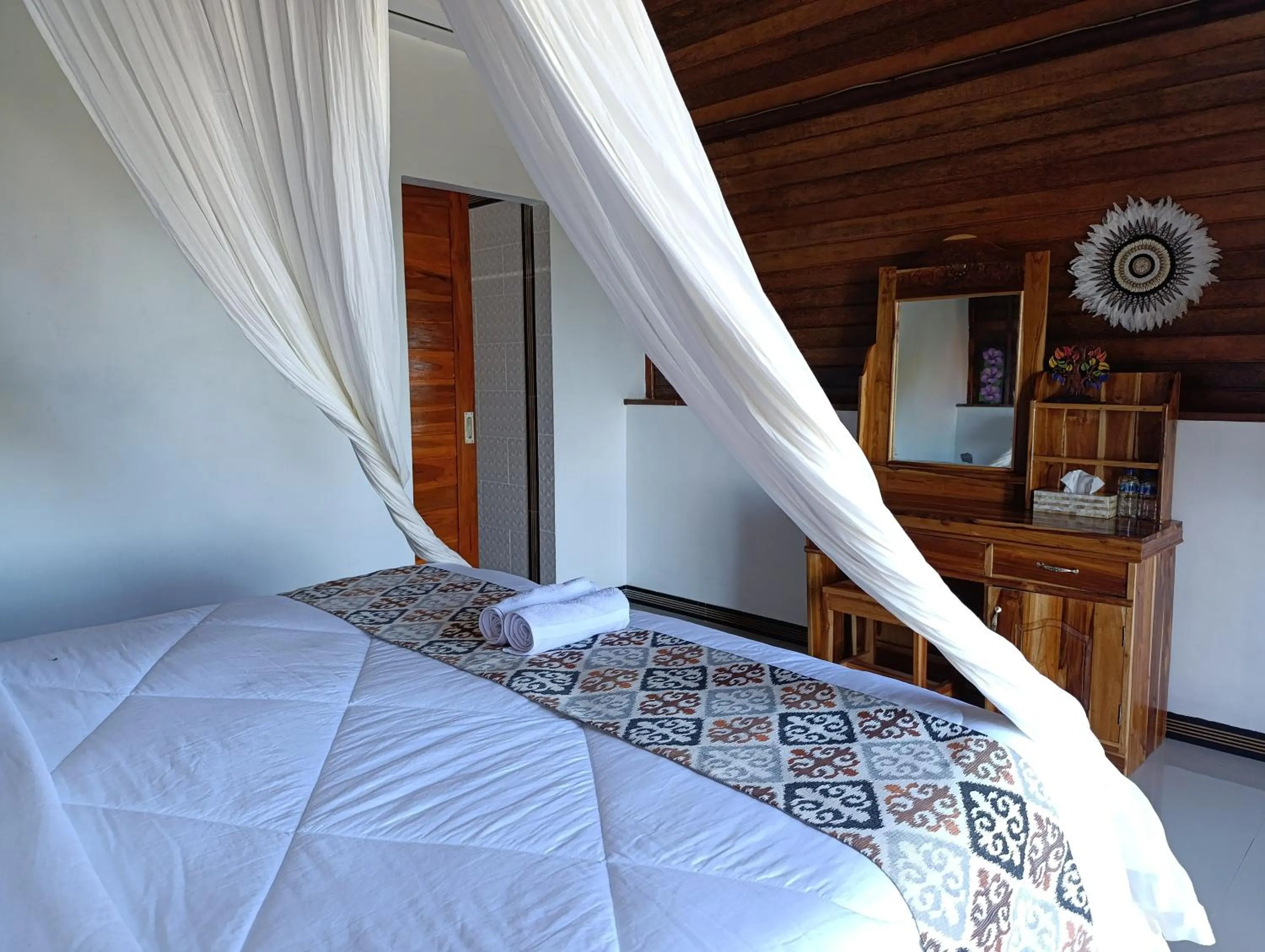 View (from property/room), Bed in Kubuhill Sunset Bungalow