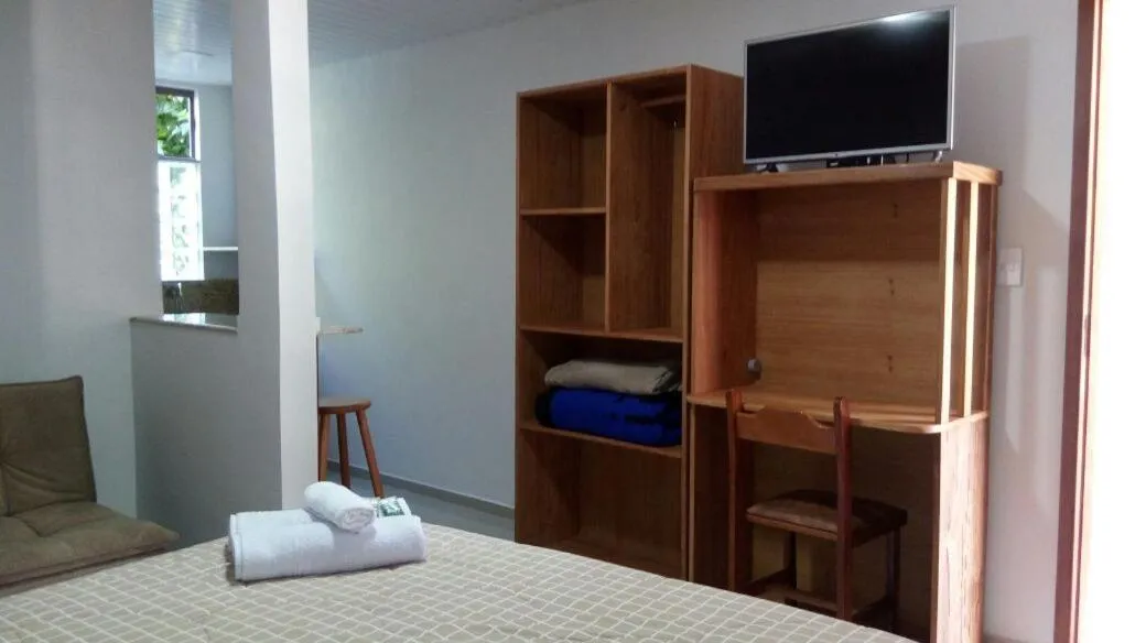 Bedroom, Bed in Pousada Chale Pico da Bandeira