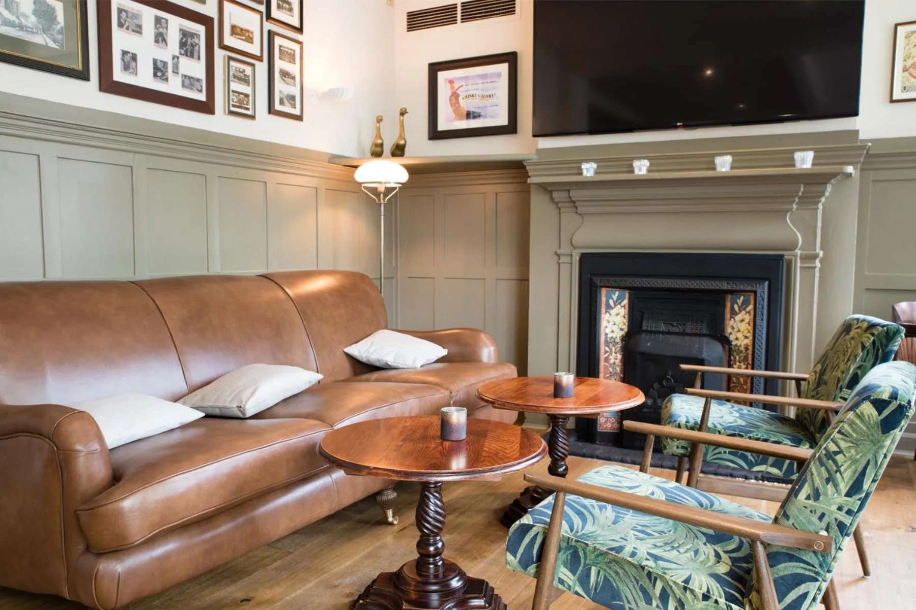 Lounge or bar in The Fox & Goose Hotel