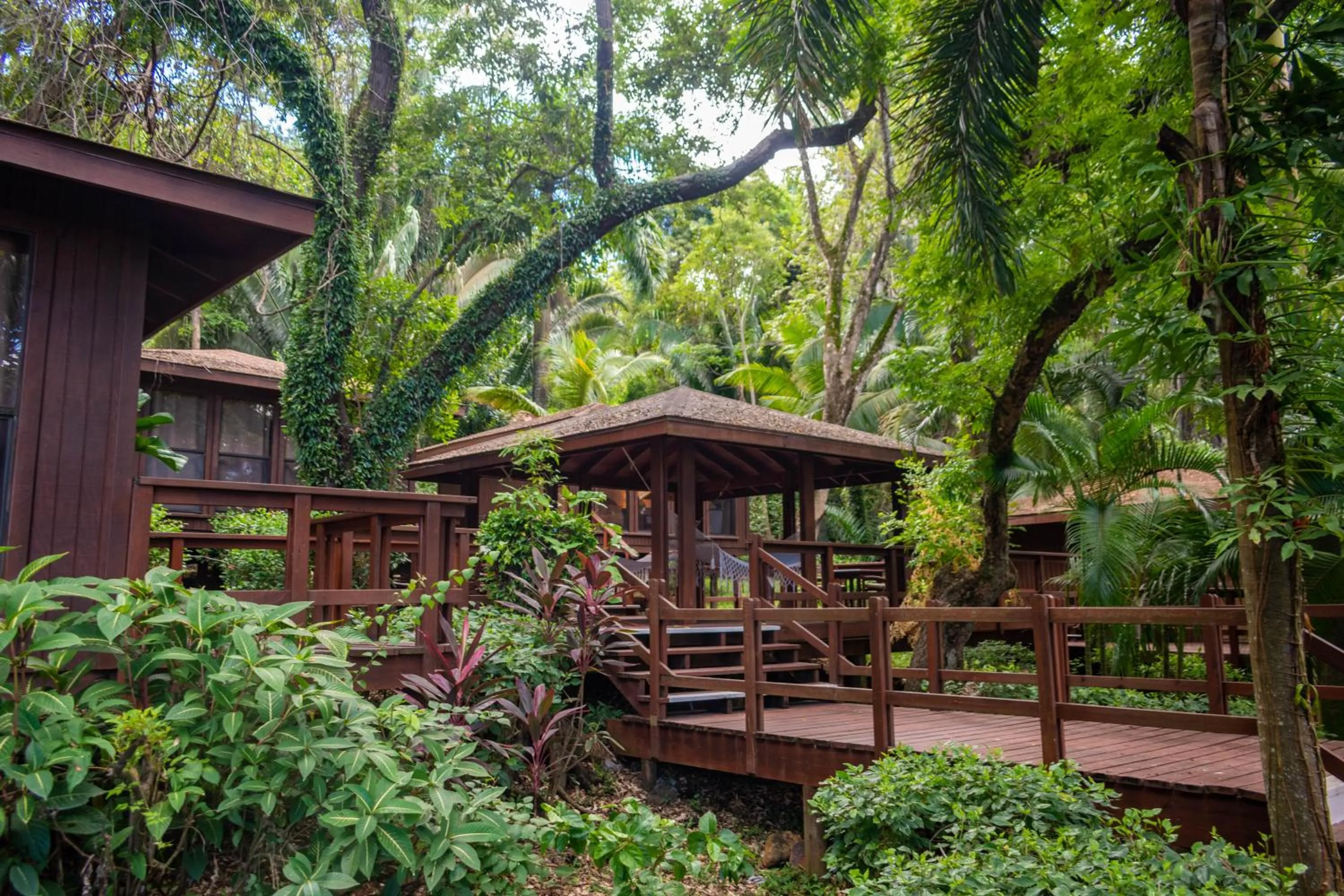 Garden view in Anthony's Key Resort