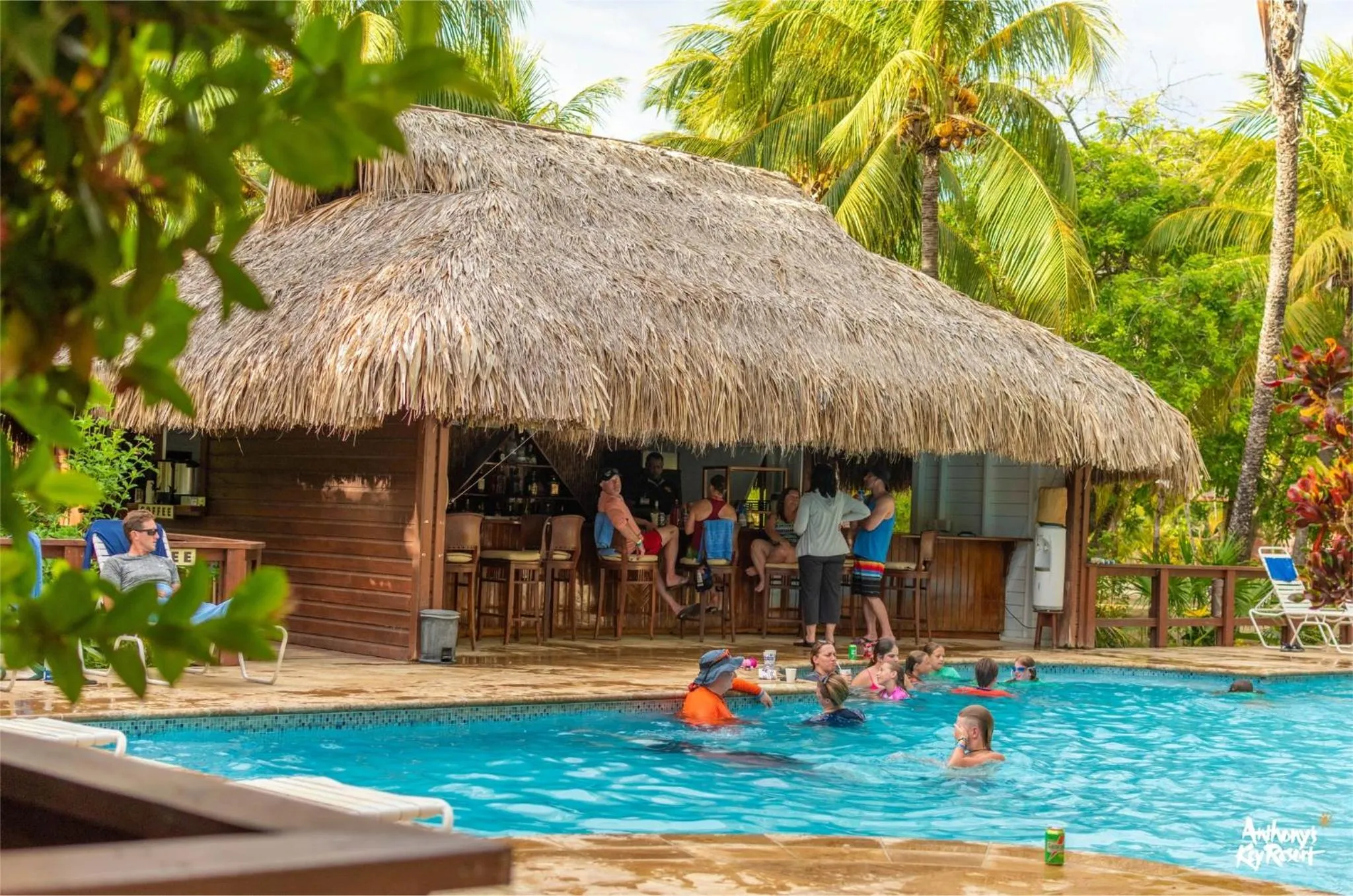 Swimming pool in Anthony's Key Resort