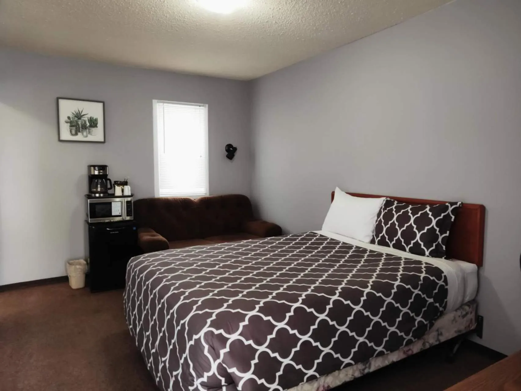Bed in Melsask Motel