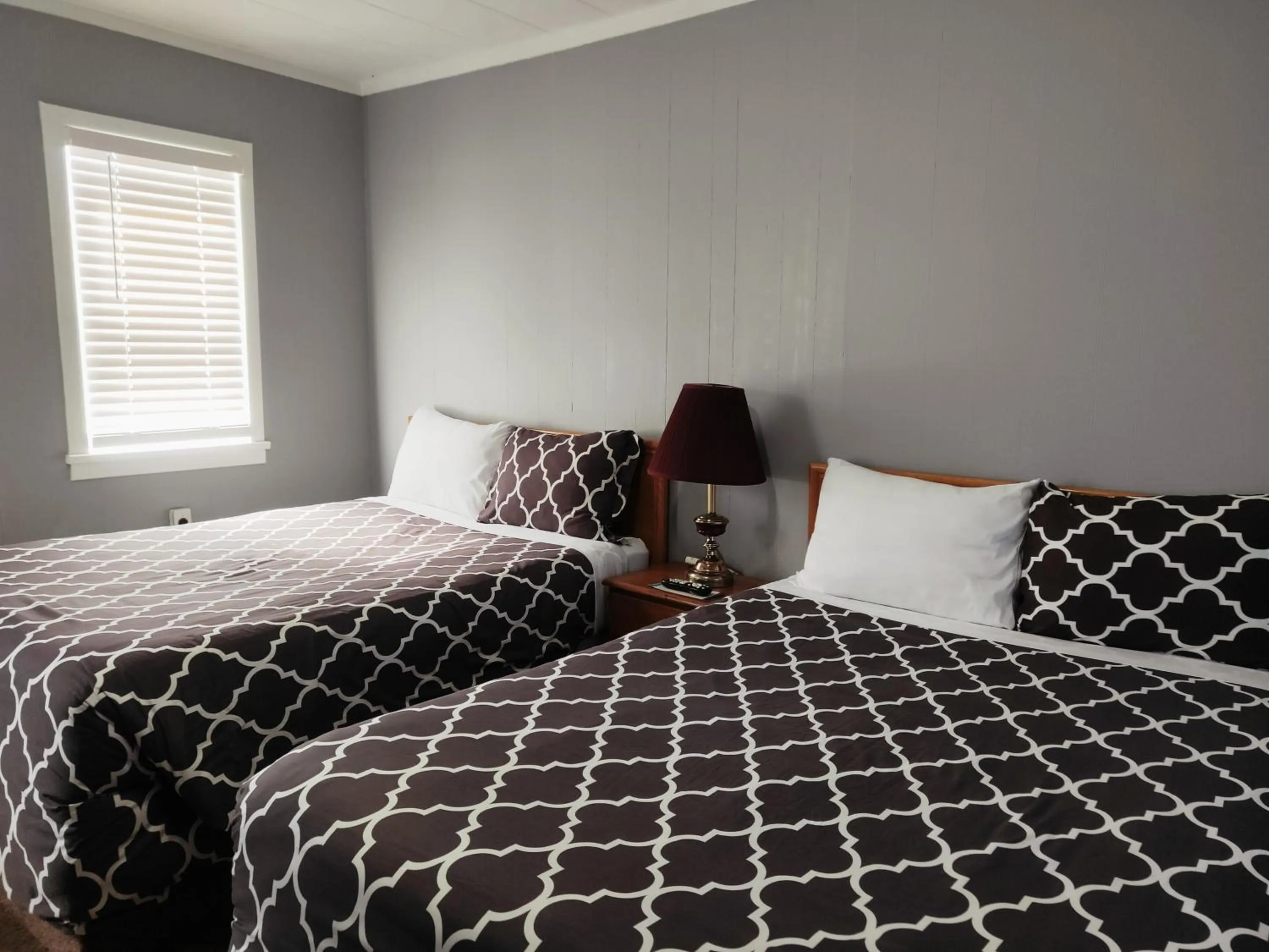 Bedroom, Bed in Melsask Motel