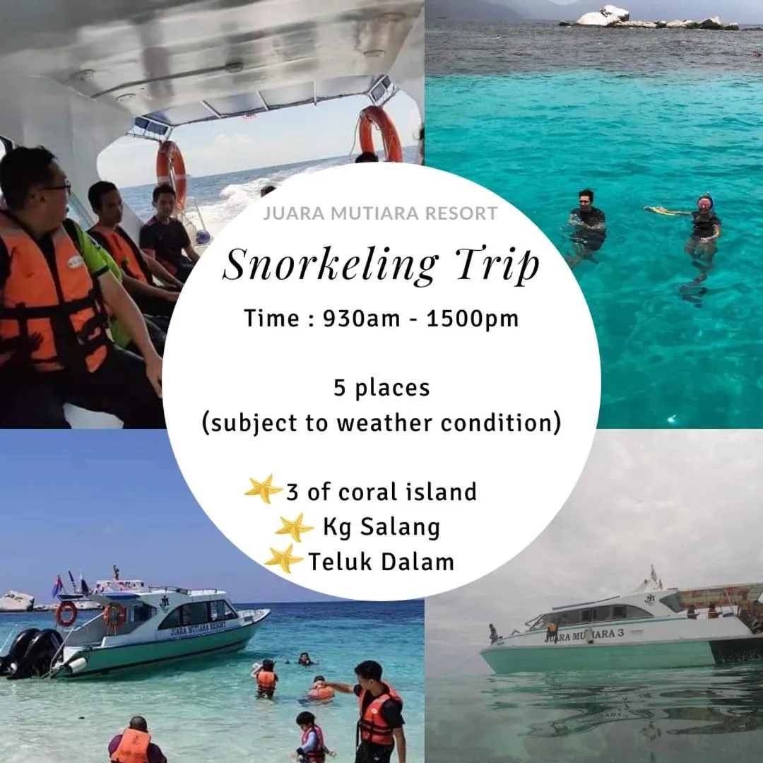 Snorkeling in Juara Mutiara Resort