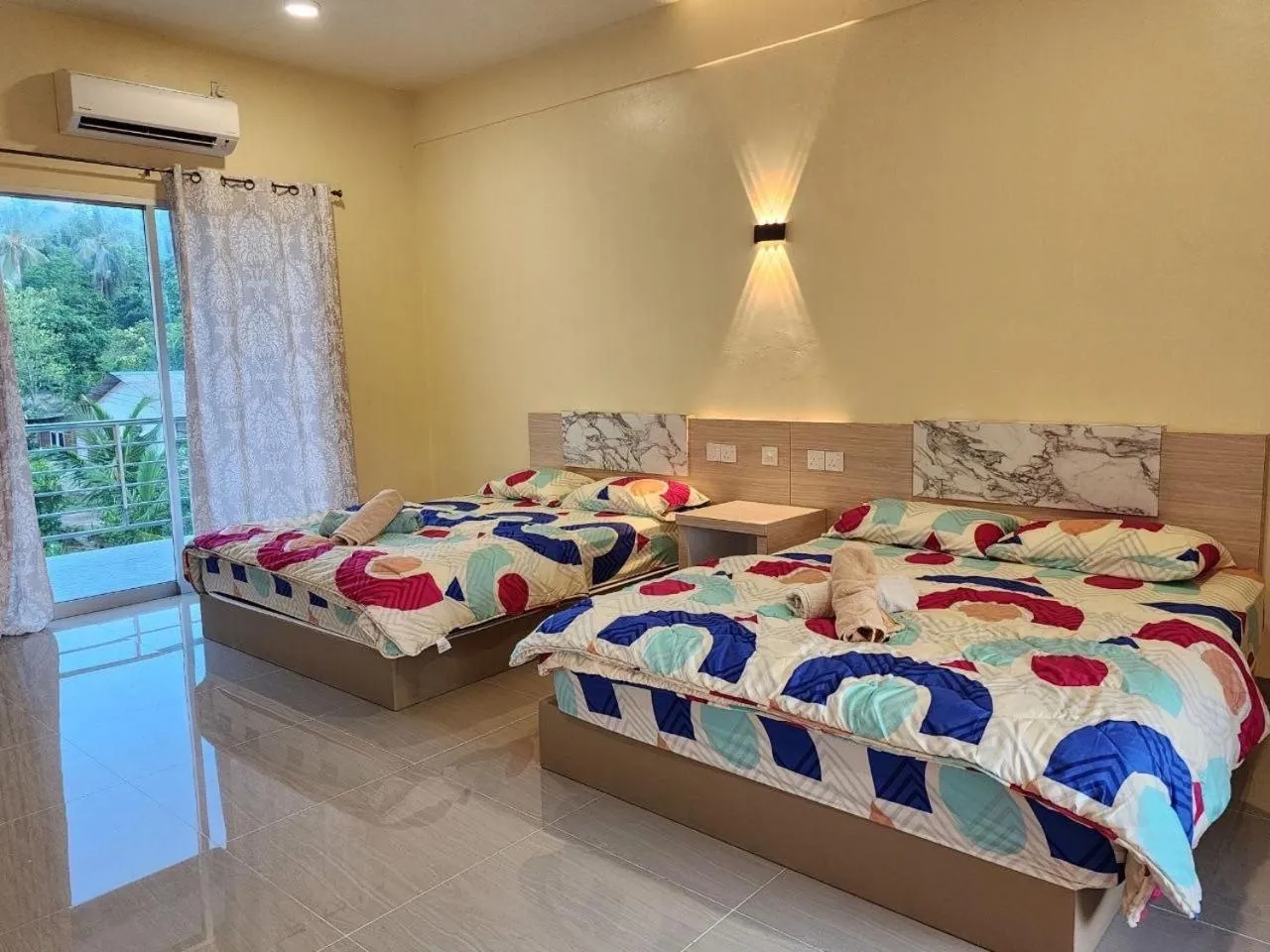 Bed in Juara Mutiara Resort
