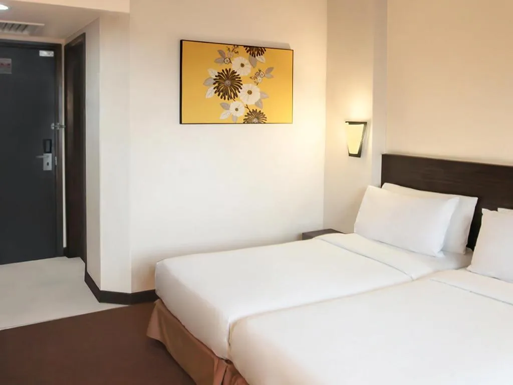 Bed in Hotel Summer View