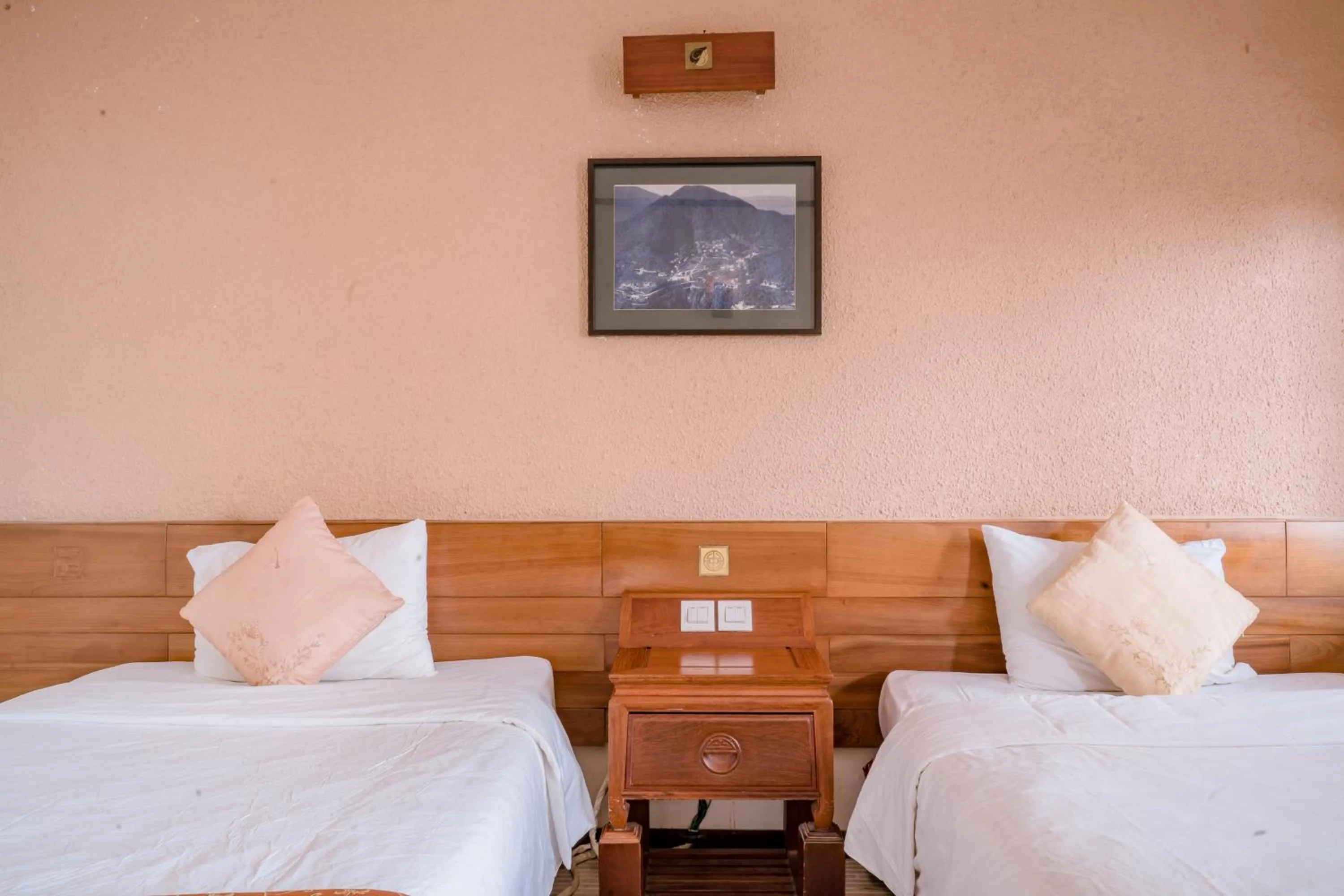 Bed in Belvedere Tam Dao Resort