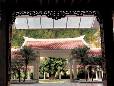 Facade/entrance in Belvedere Tam Dao Resort