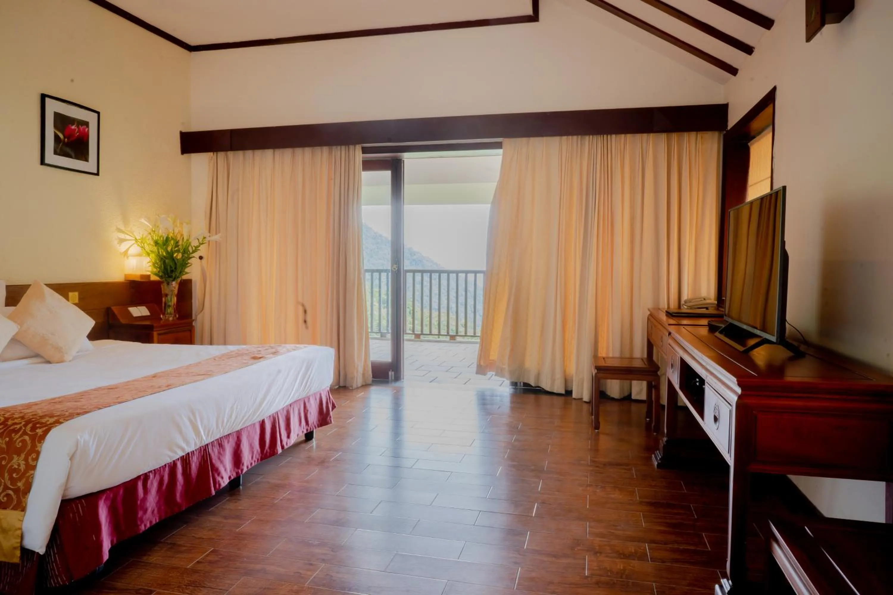 Bed in Belvedere Tam Dao Resort