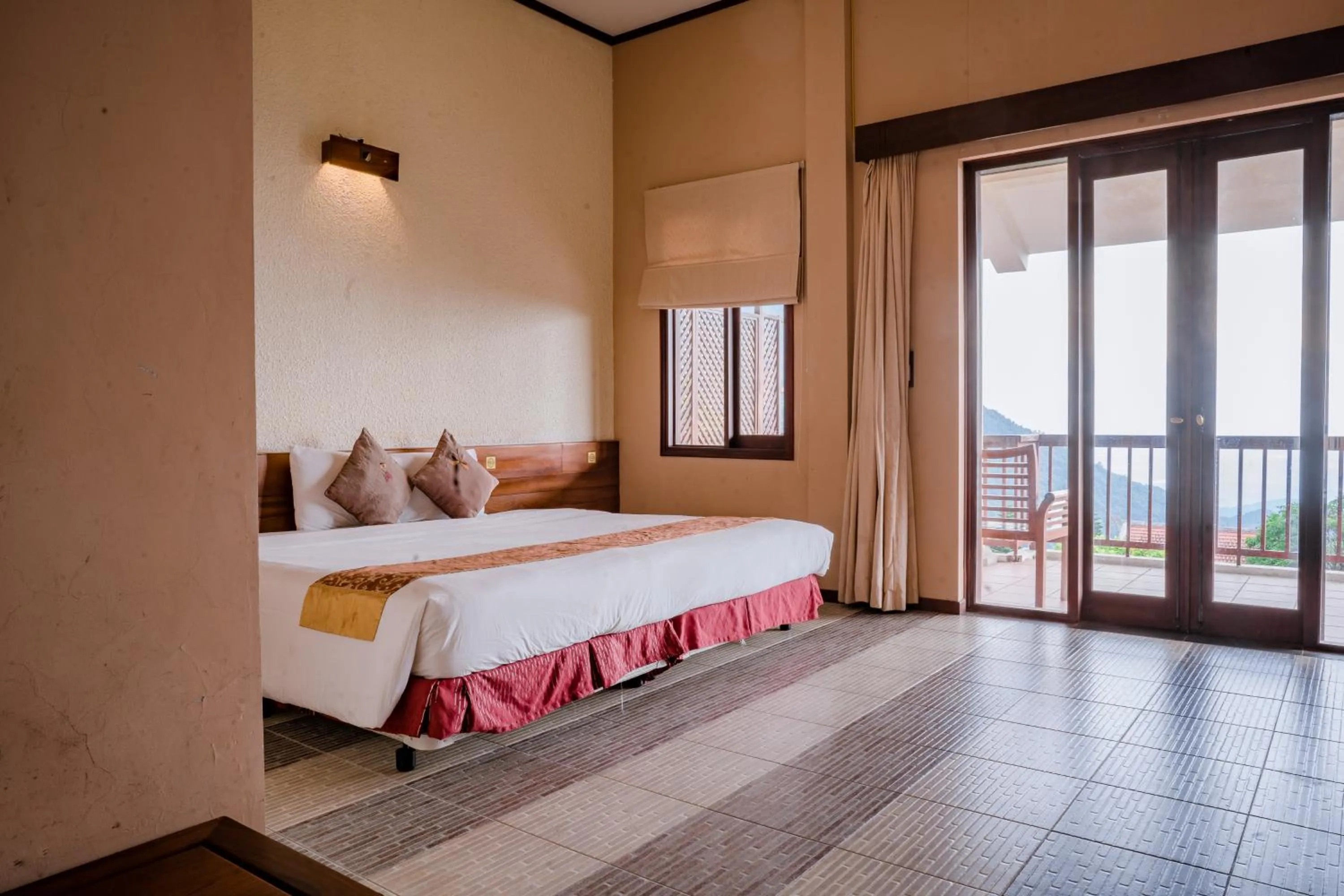 Bed in Belvedere Tam Dao Resort