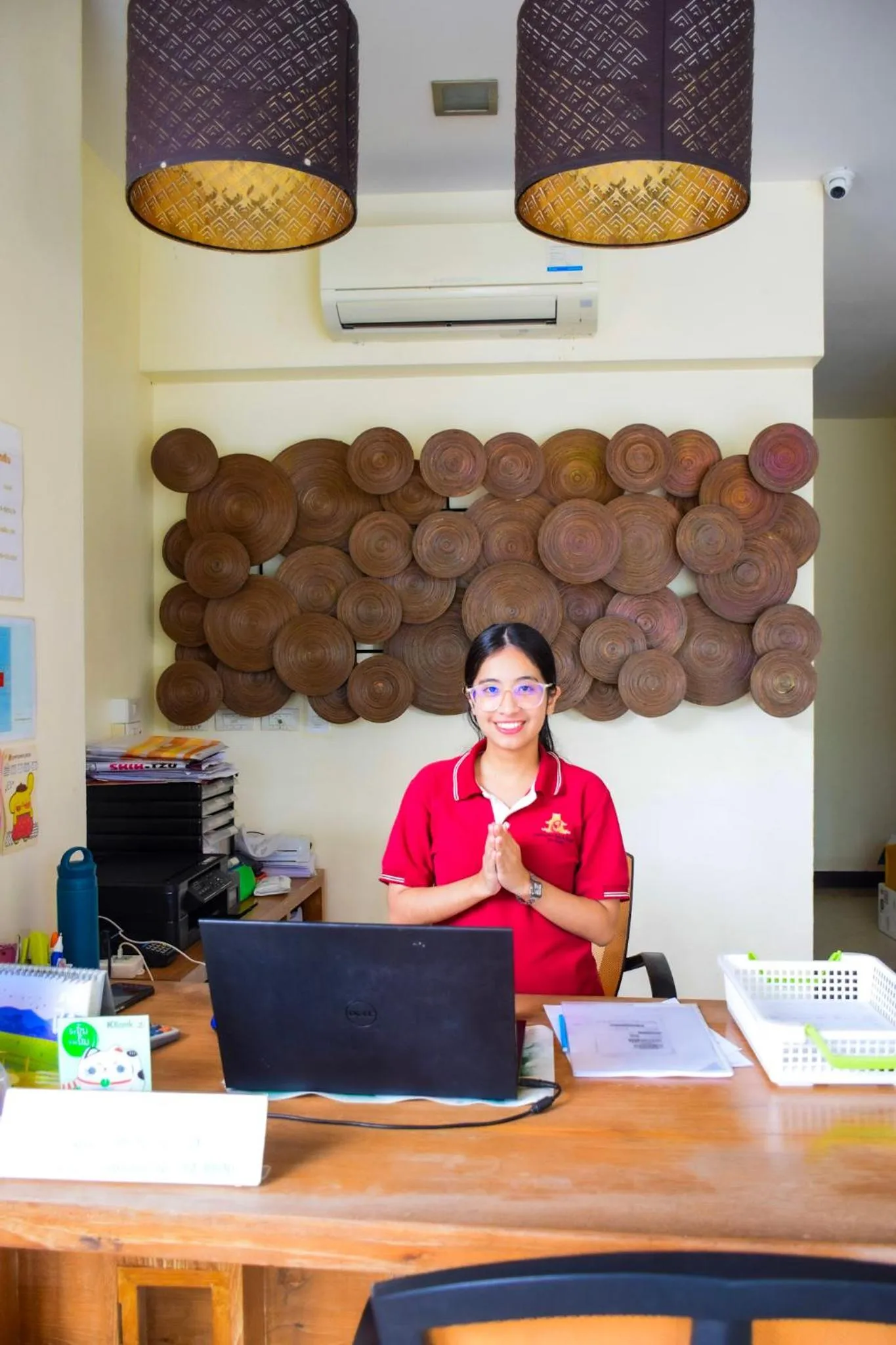 Lobby or reception in Chivapuri Trat