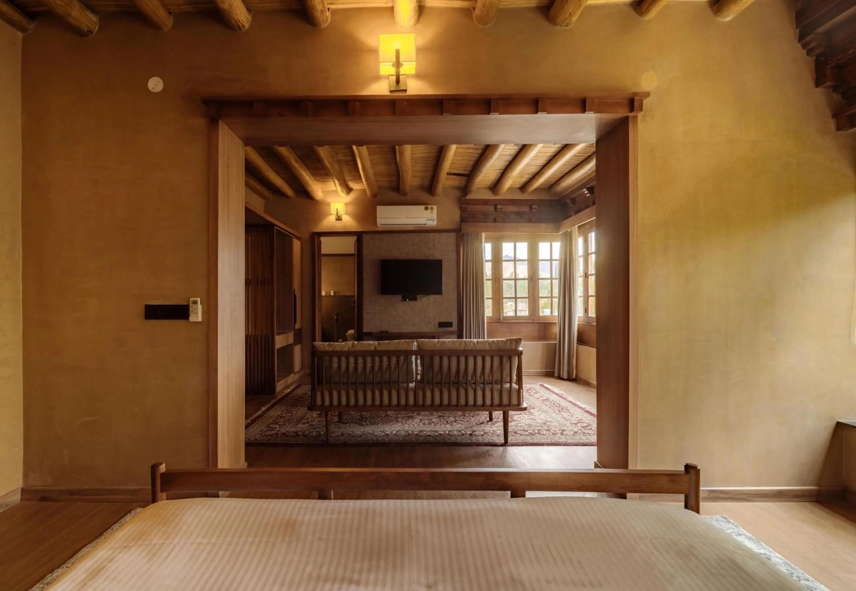 Bed in Hotel The Kaal